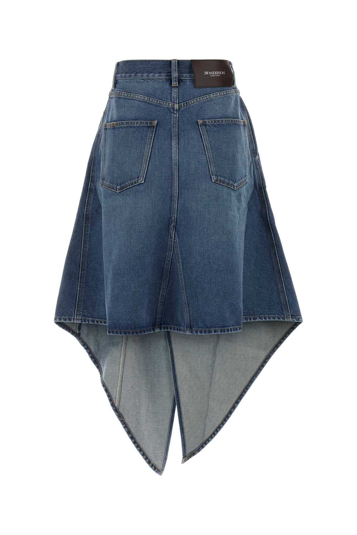 Jw Anderson Women Denim Skirt J.W. ANDERSON