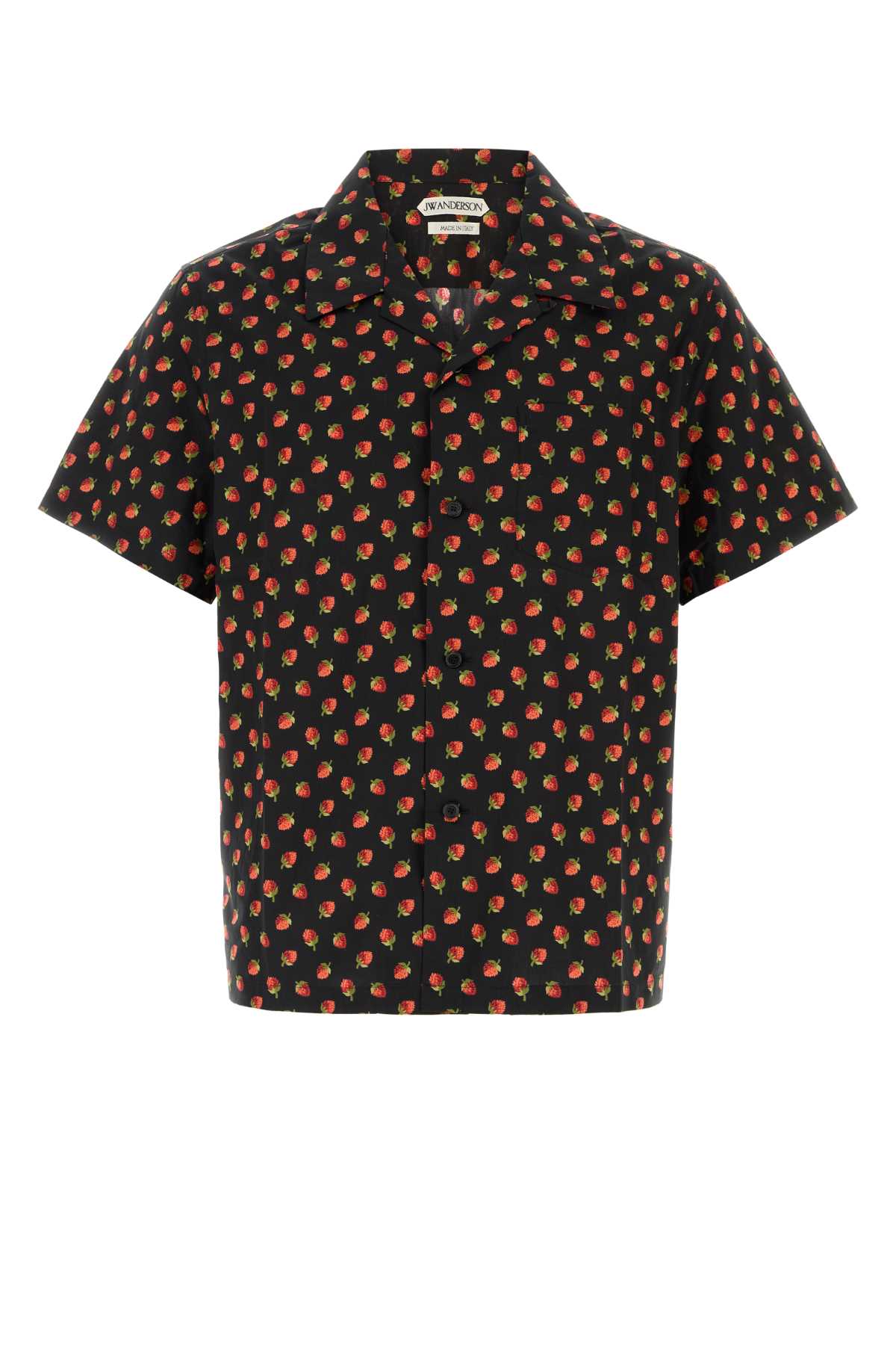 Jw Anderson Men Printed Poplin Shirt J.W. ANDERSON