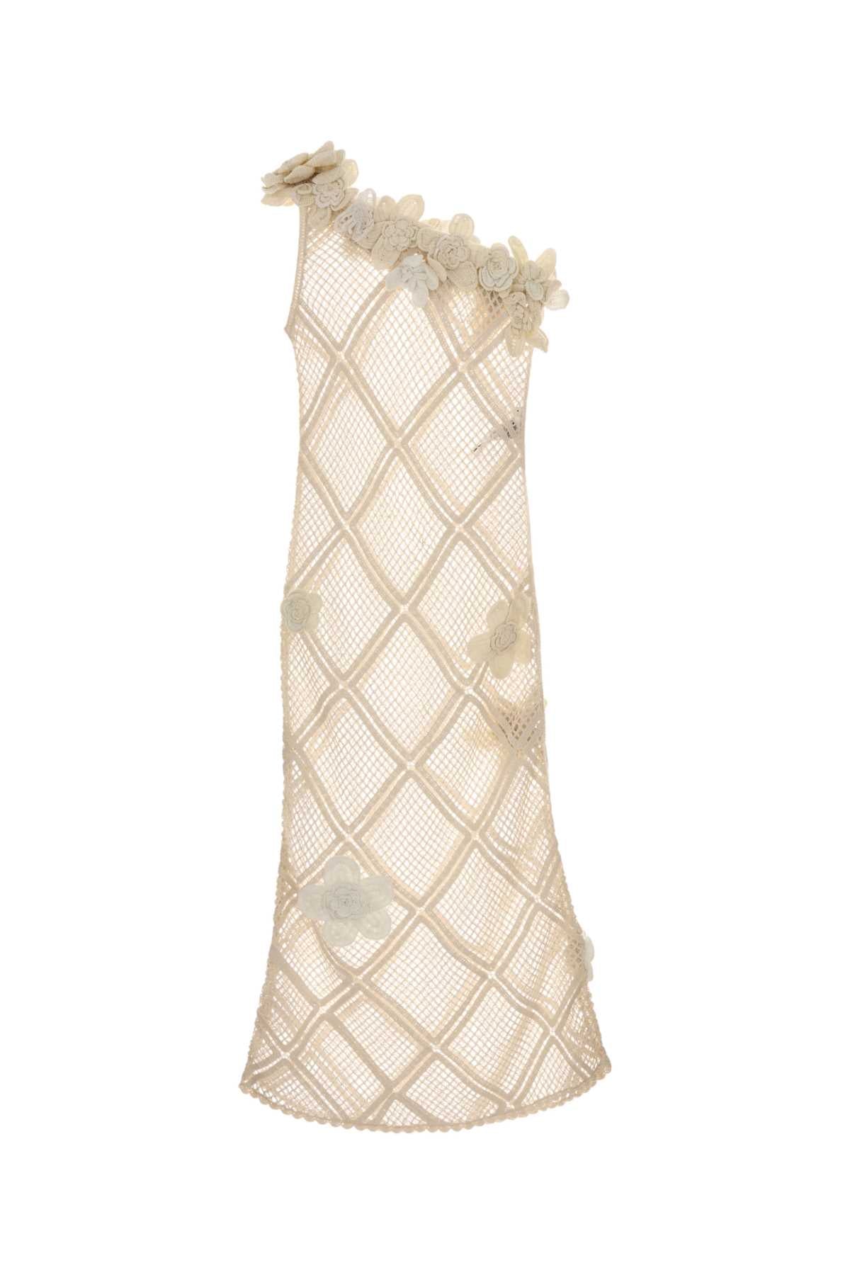 Jw Anderson Women Sand Crochet Dress J.W. ANDERSON
