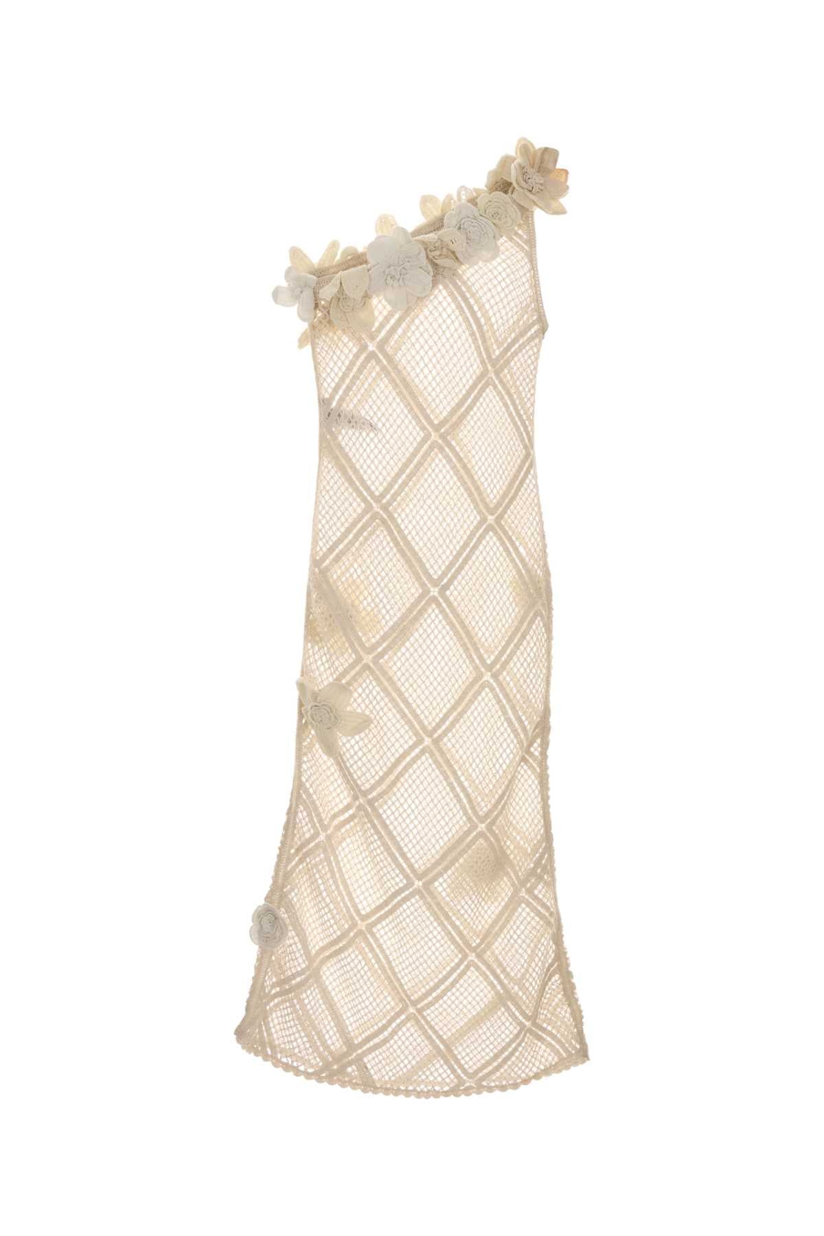 Jw Anderson Women Sand Crochet Dress J.W. ANDERSON