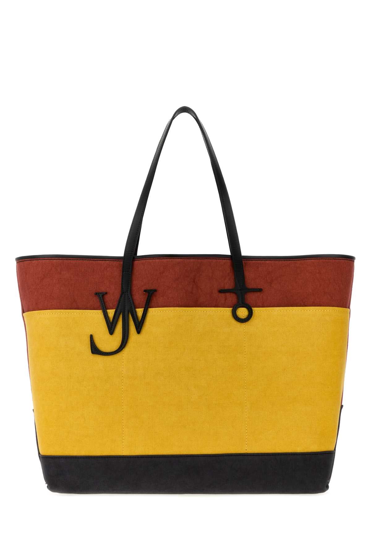 Jw Anderson Men Multicolor Canvas Anchor Xl Shopping Bag J.W. ANDERSON