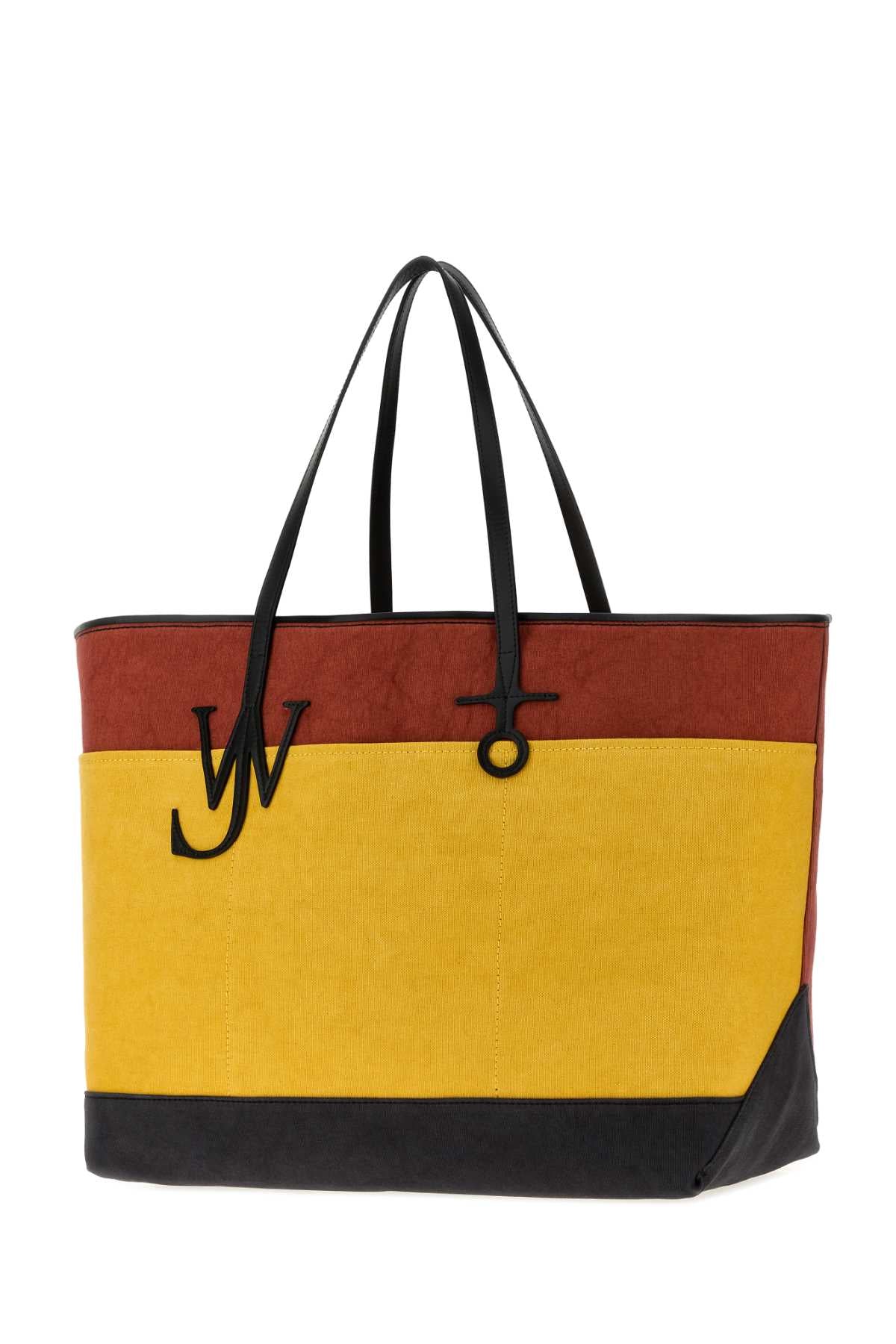 Jw Anderson Men Multicolor Canvas Anchor Xl Shopping Bag J.W. ANDERSON