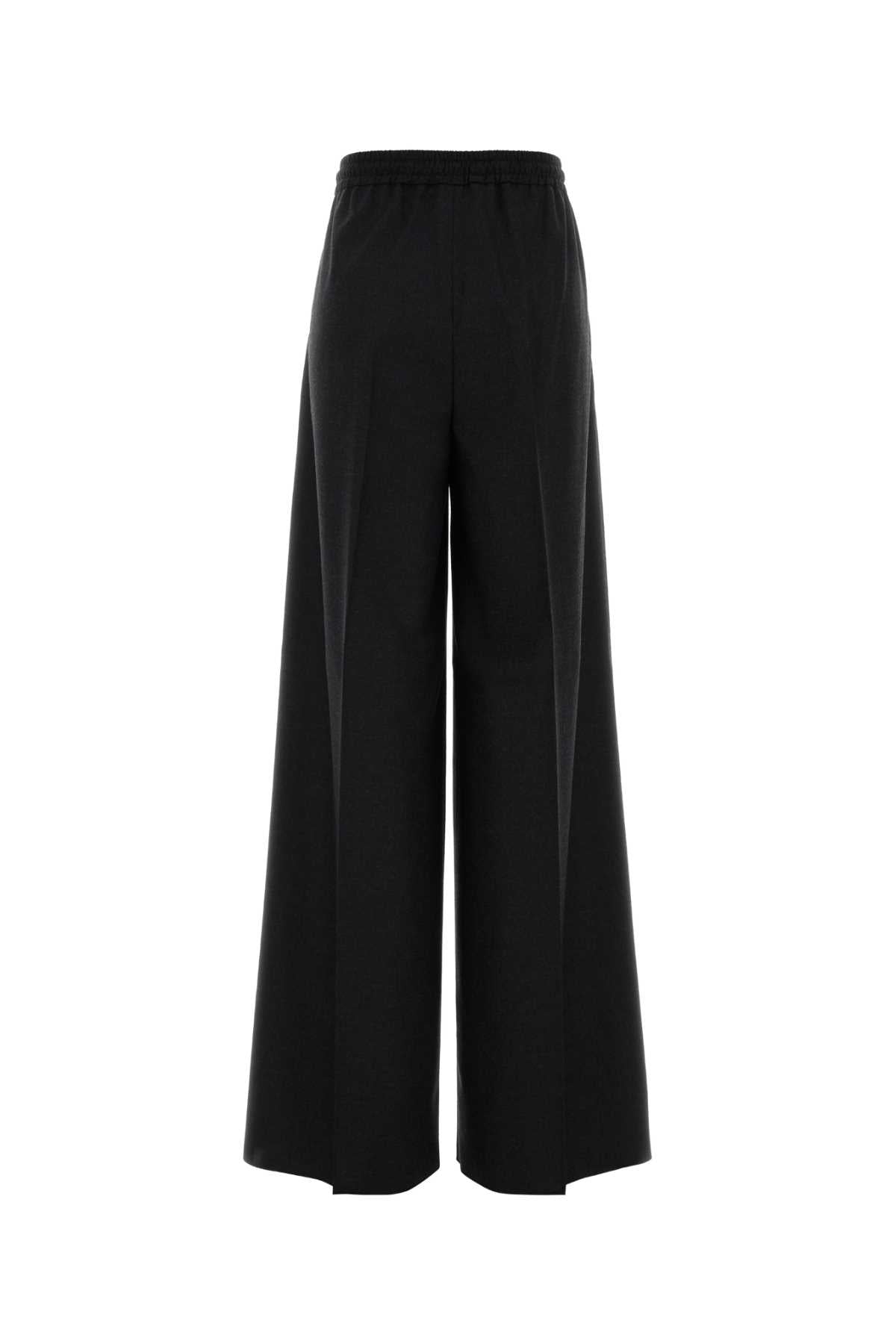 Max Mara Women Slate Stretch Wool Vestrino Palazzo Pant MAX MARA