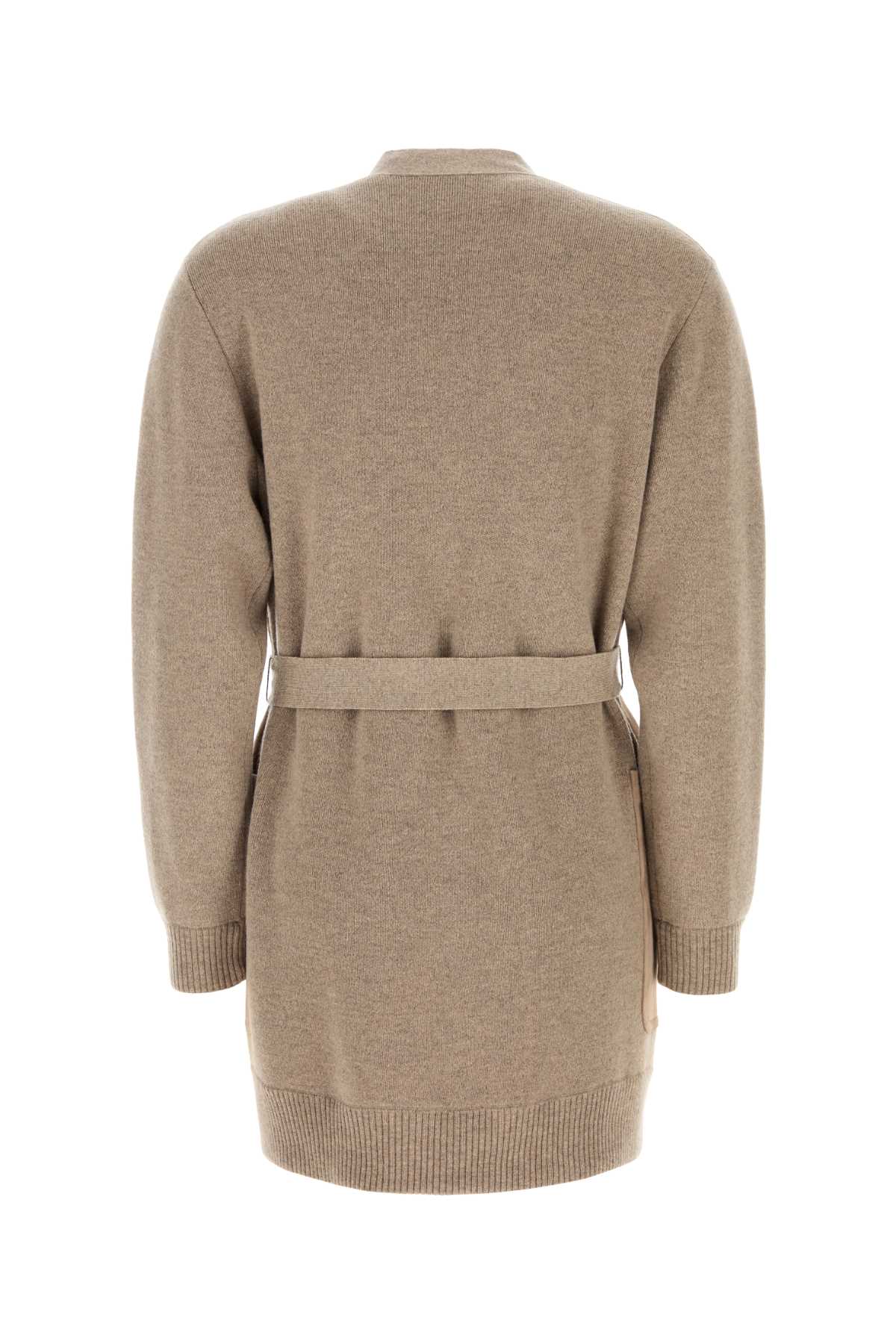 Max Mara Women Beige Wool Blend Oliveto Cardigan MAX MARA