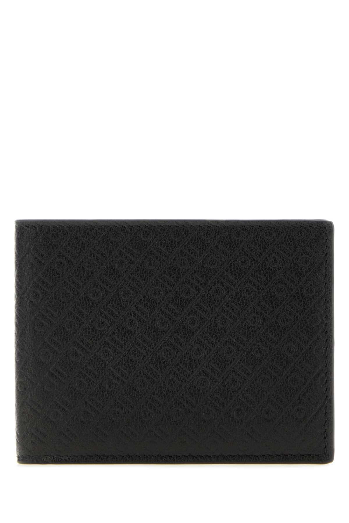 Salvatore Ferragamo Men Black Leather Wallet