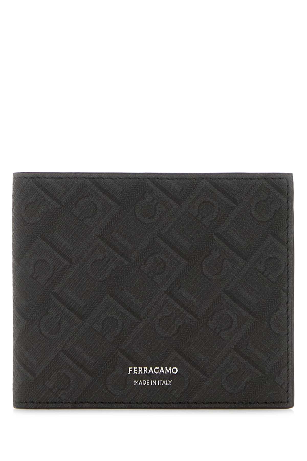 Salvatore Ferragamo Men Printed Leather Wallet FERRAGAMO
