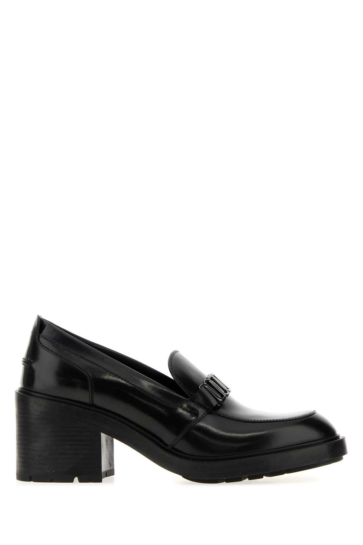 Salvatore Ferragamo Women Black Leather Marla Pumps FERRAGAMO