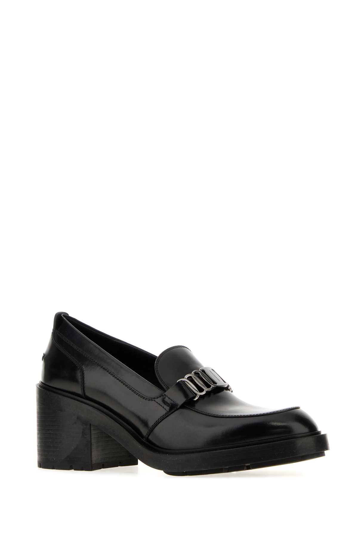 Salvatore Ferragamo Women Black Leather Marla Pumps FERRAGAMO