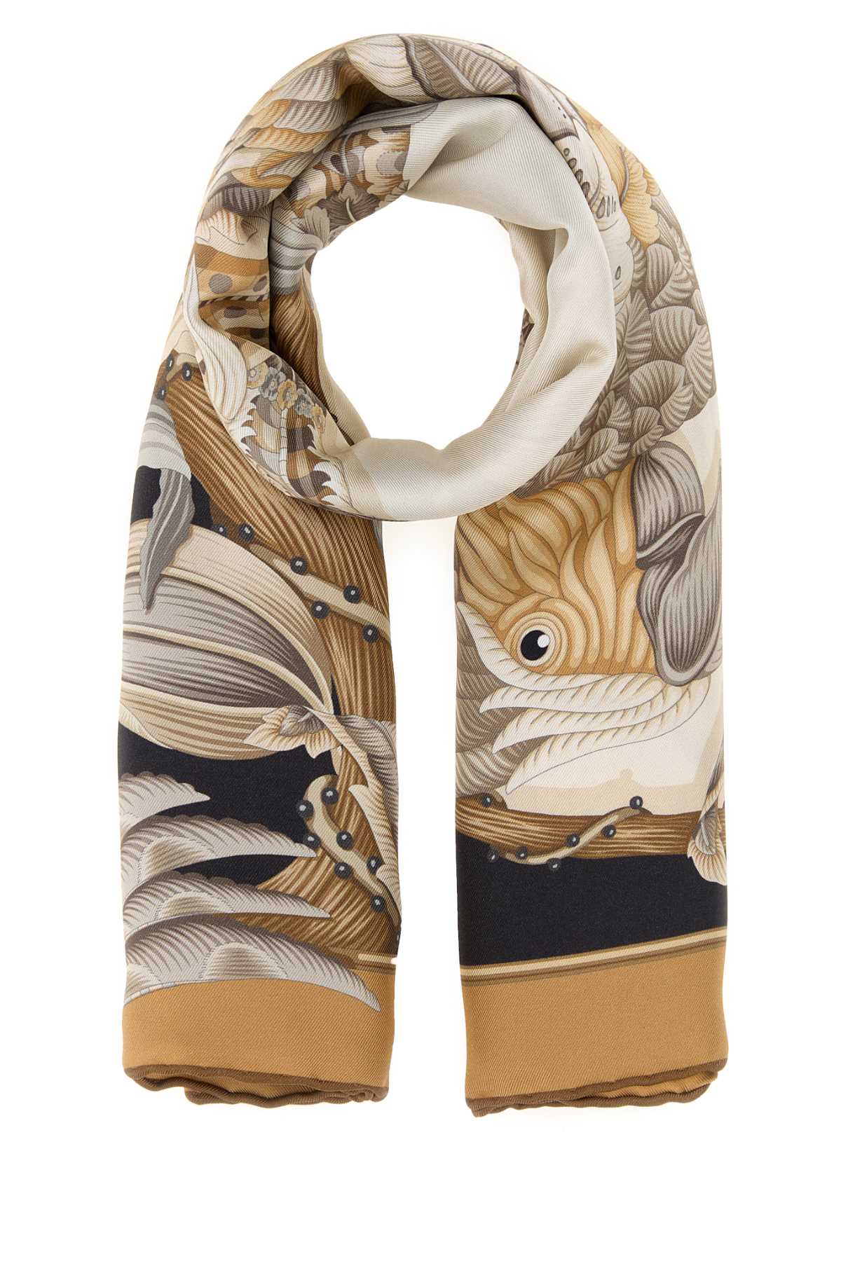 Salvatore Ferragamo Women Printed Silk Foulard FERRAGAMO