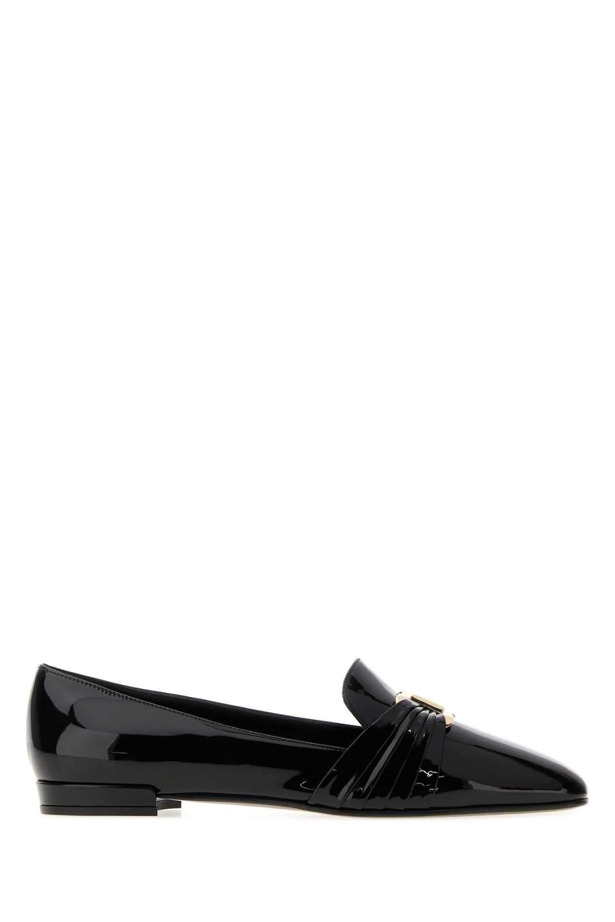 Salvatore Ferragamo Women Black Leather Lumie Loafers FERRAGAMO