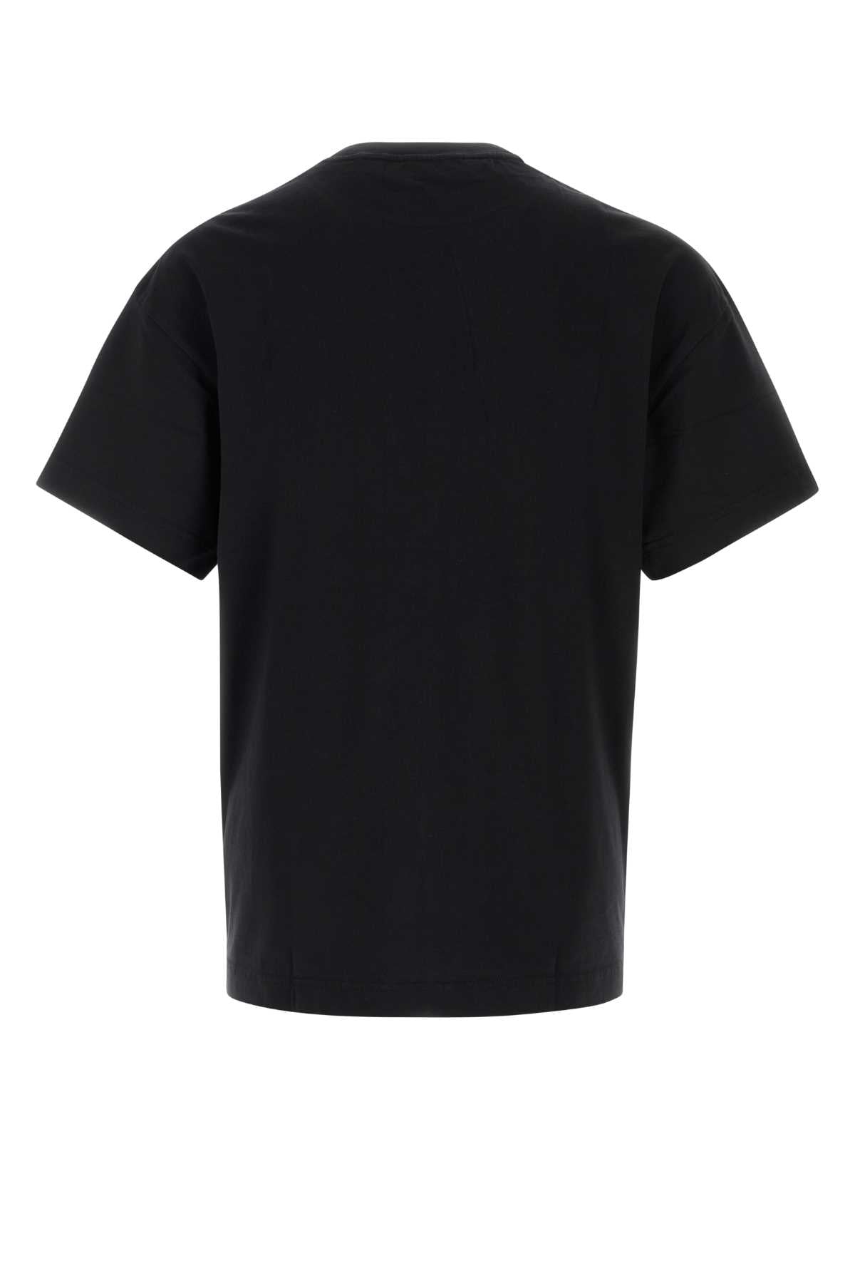 Palm Angels Men Black Cotton T-Shirt PALM ANGELS