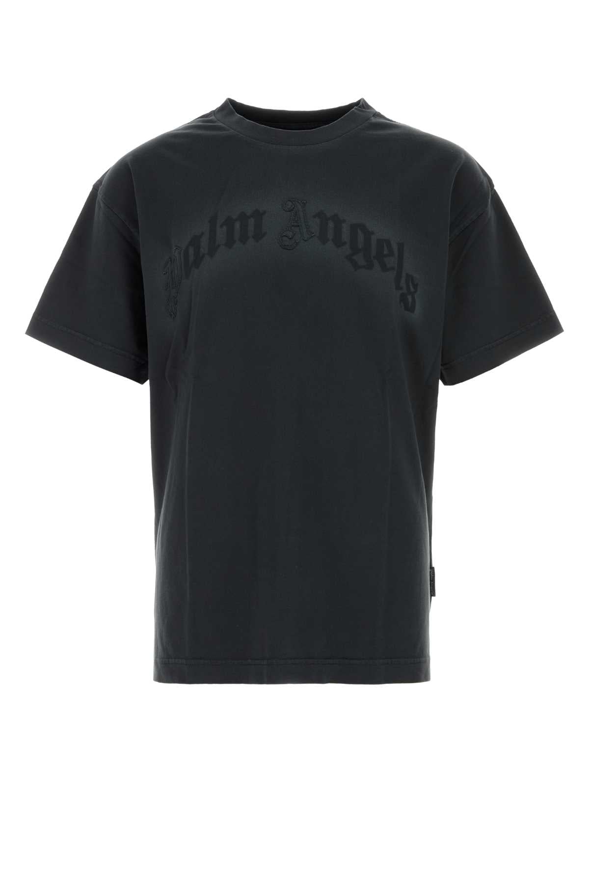 Palm Angels Men Slate Cotton T-Shirt PALM ANGELS