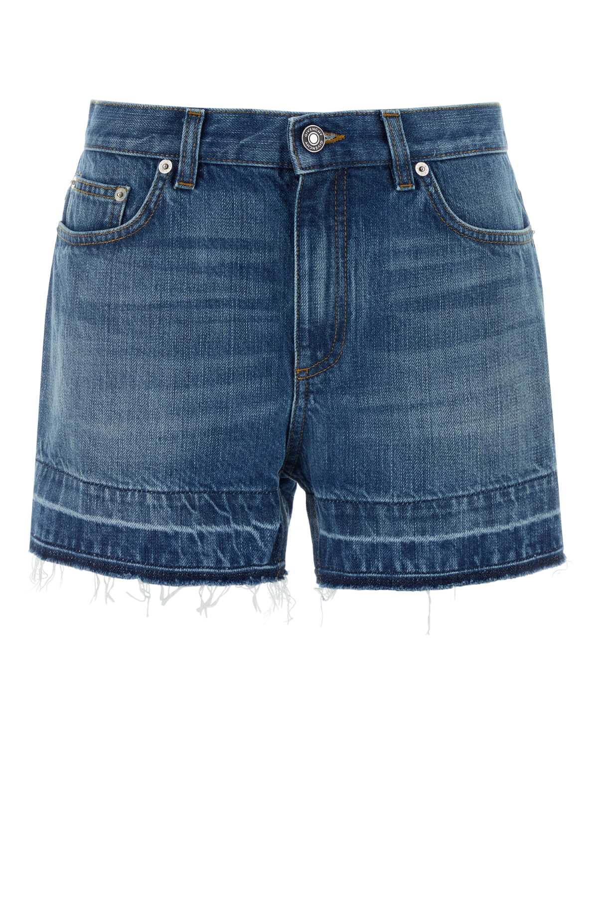 Givenchy Women Denim Shorts GIVENCHY