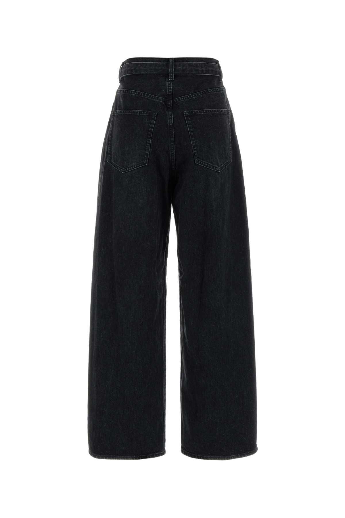 Sacai Women Black Denim Jeans SACAI