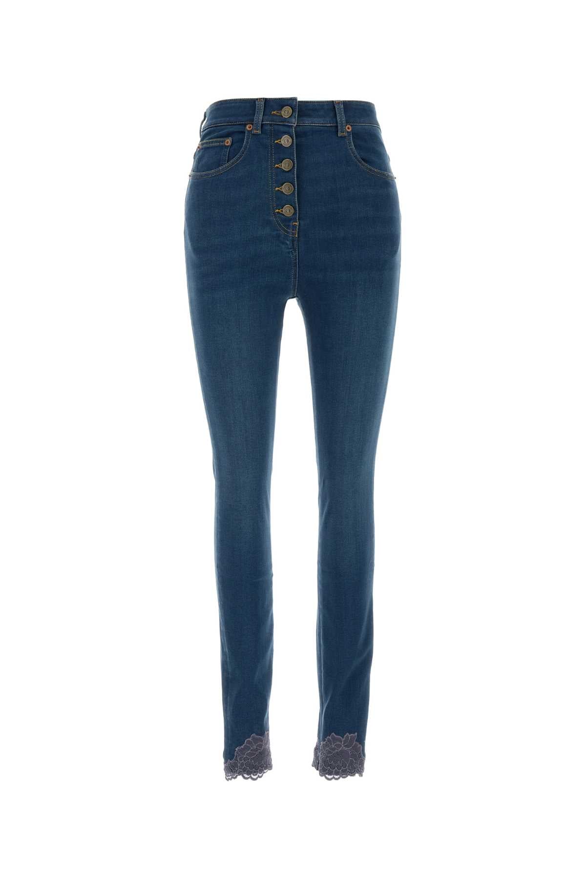 Valentino Garavani Women Stretch Denim Jeans VALENTINO GARAVANI