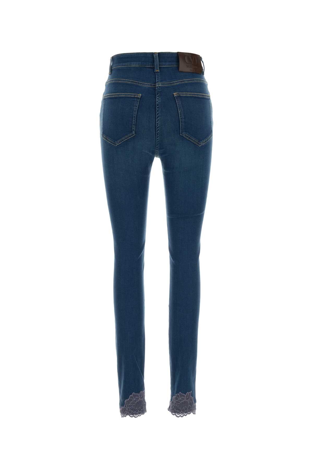 Valentino Garavani Women Stretch Denim Jeans VALENTINO GARAVANI