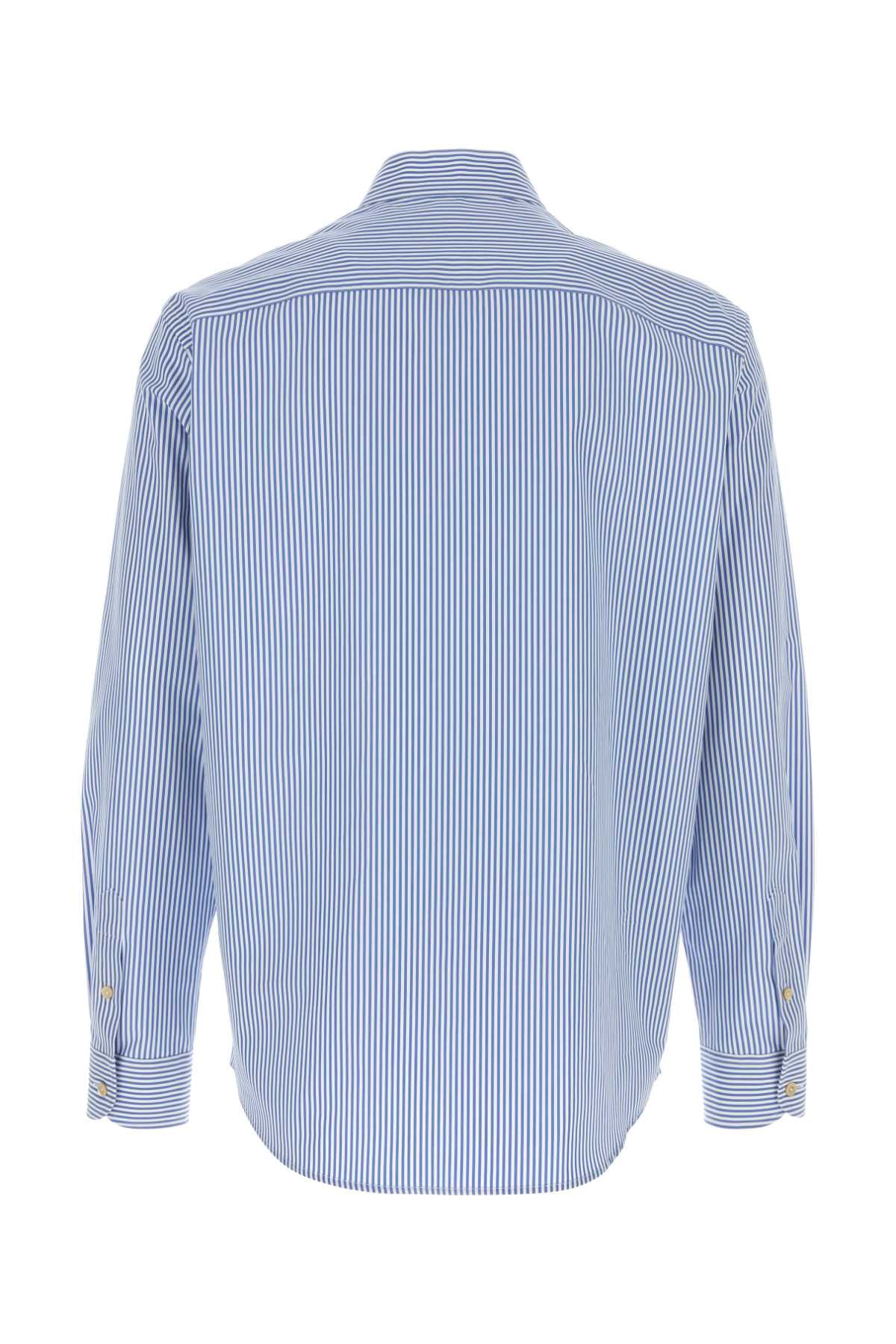 Valentino Garavani Men Embroidered Poplin Shirt VALENTINO GARAVANI