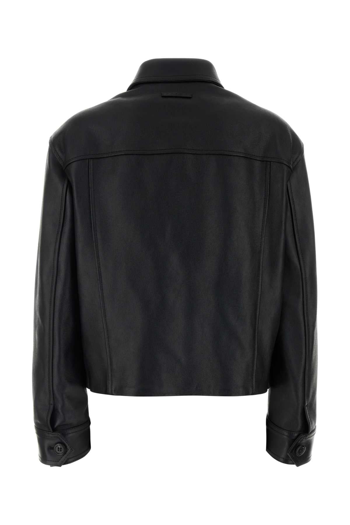 Marni Women Two-Tone Leather Jacket MARNI