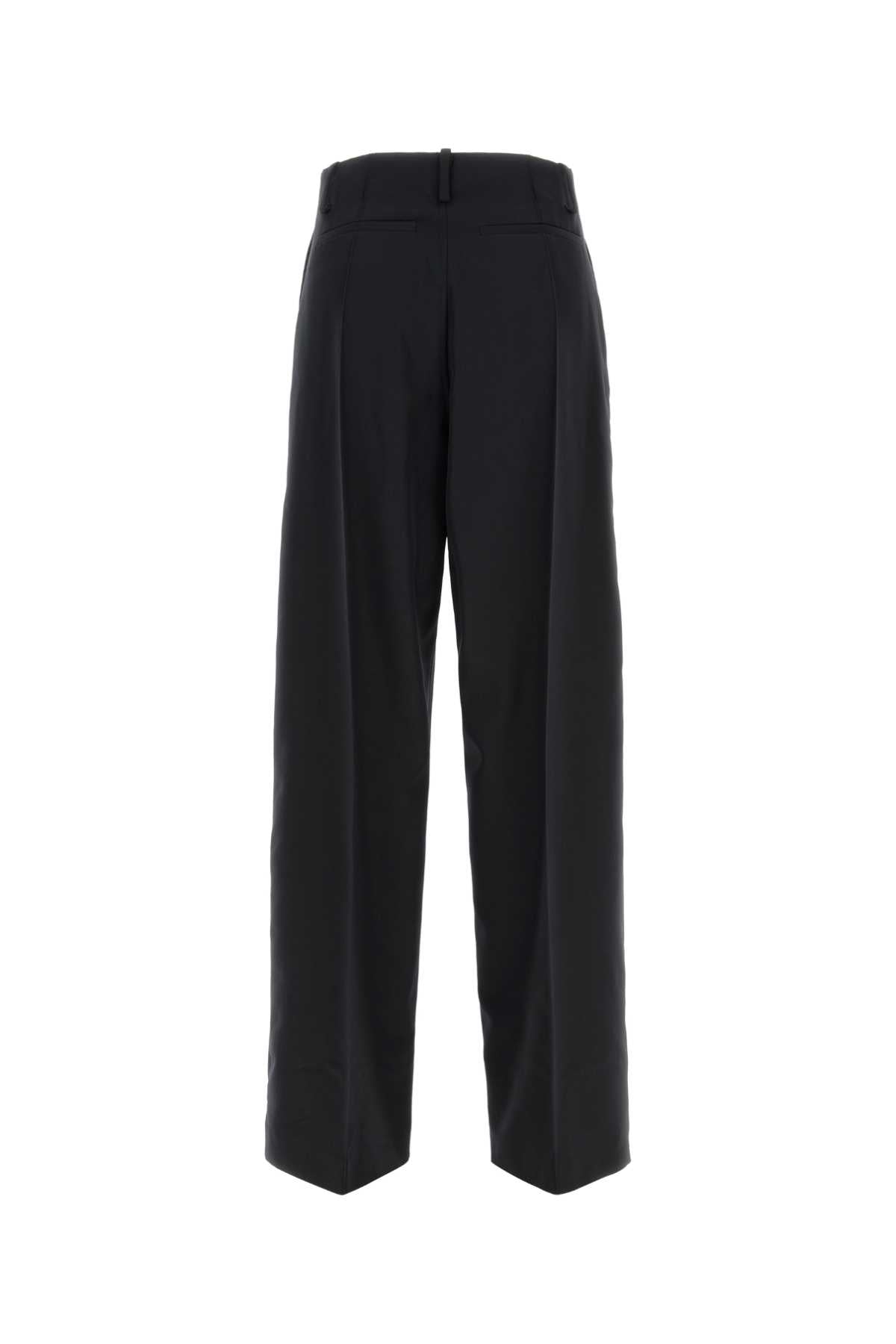 Marni Women Black Wool Blend Pant MARNI