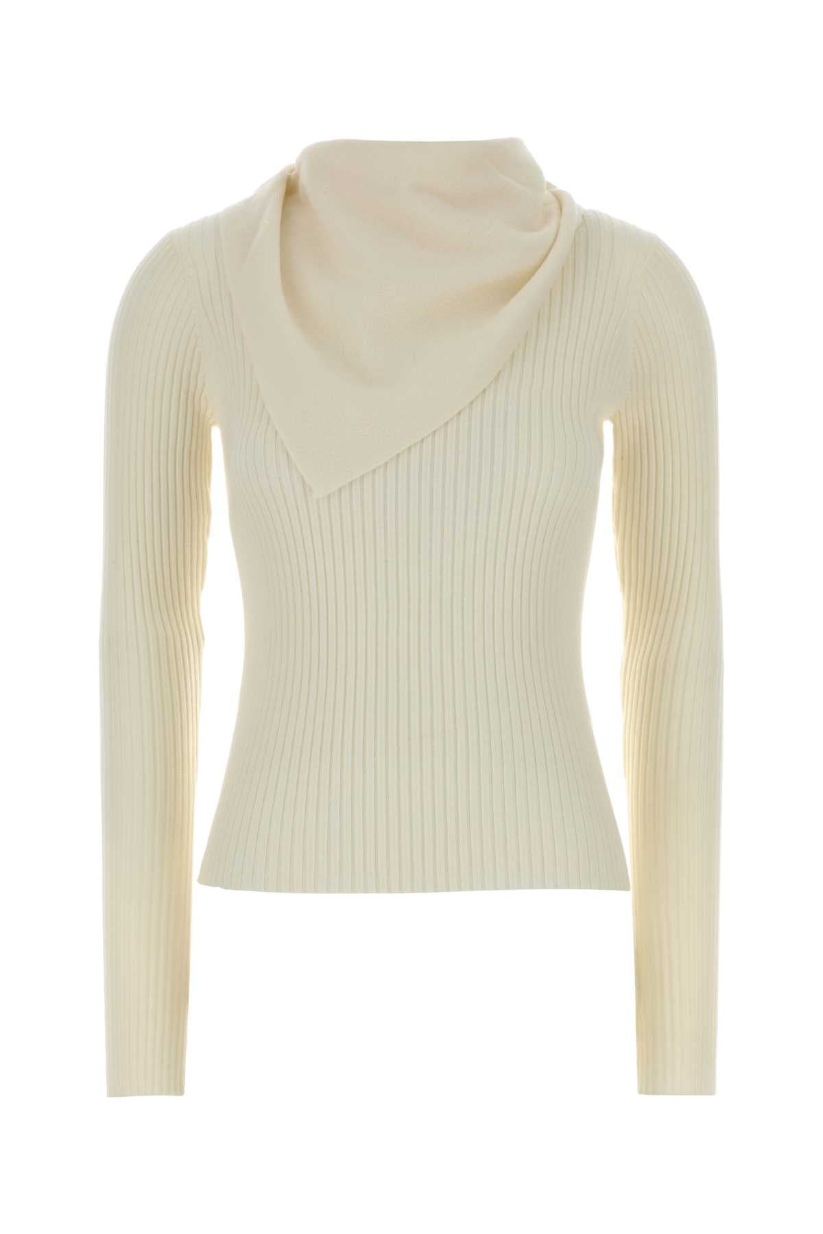 Zimmermann Women Ivory Wool Valiant Sweater ZIMMERMANN