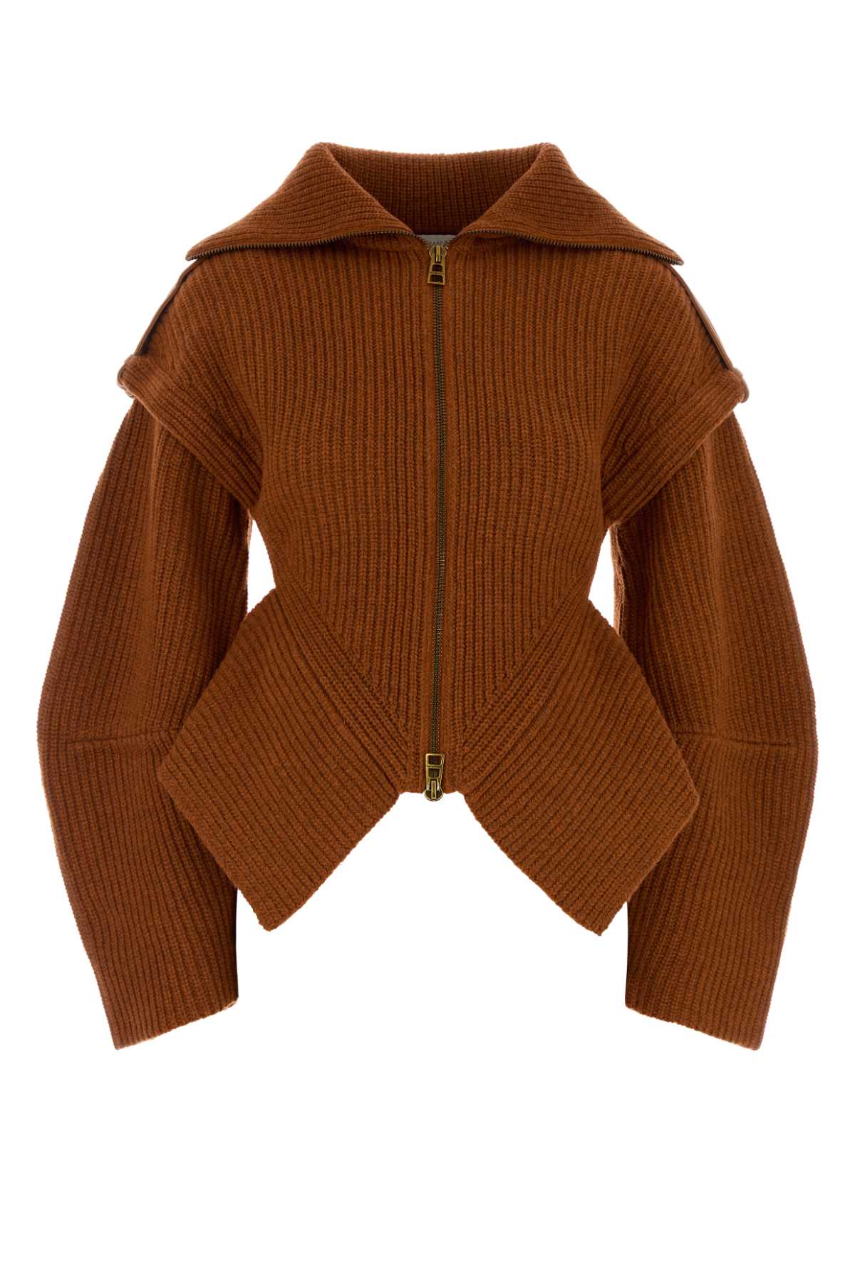 Zimmermann Women Copper Wool Blend Valiant Cardigan ZIMMERMANN