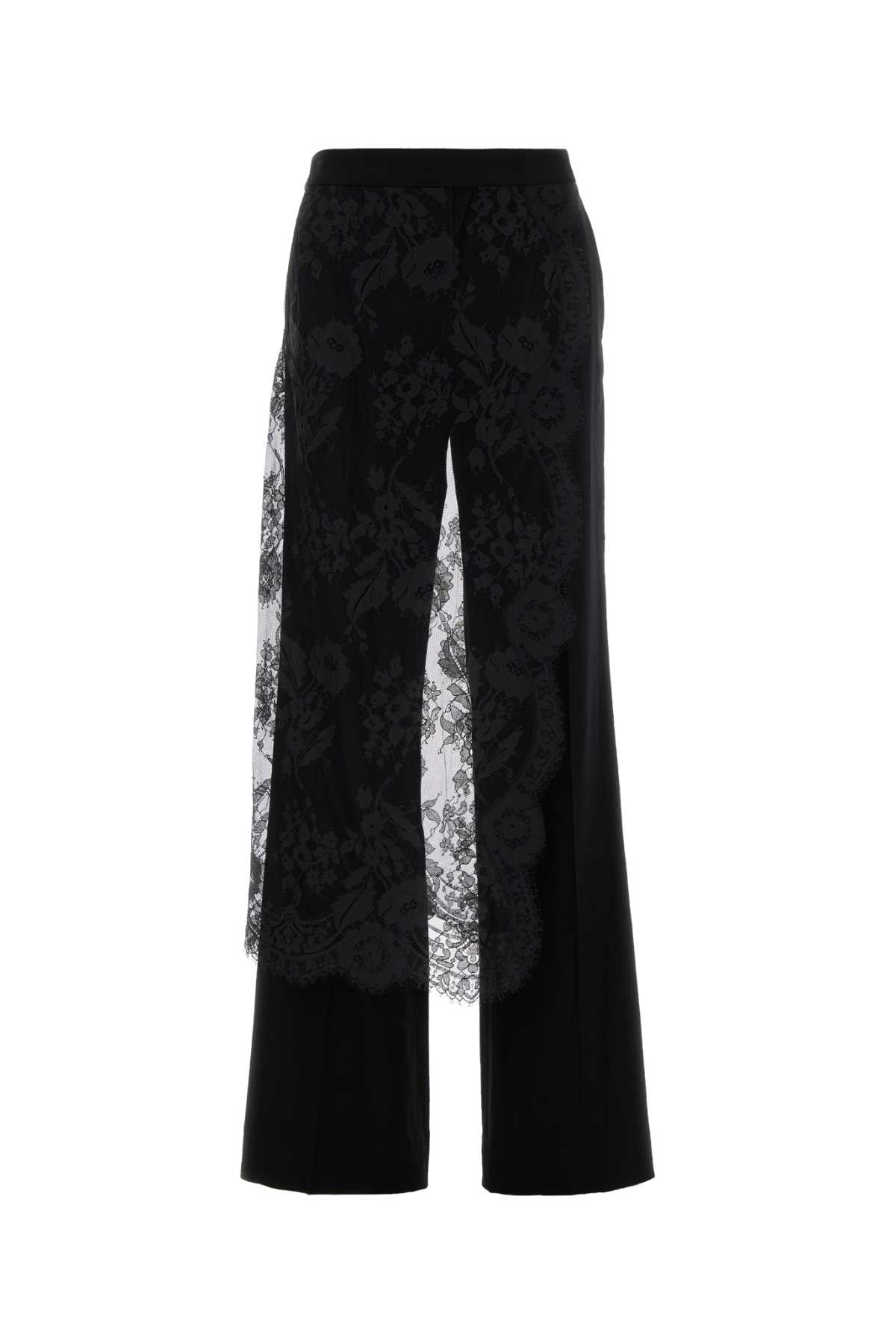 Zimmermann Women Black Stretch Wool Valiant Pant ZIMMERMANN