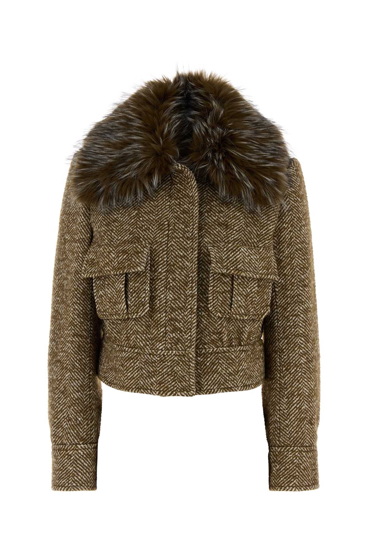 Zimmermann Women Two-Tone Tweed Valiant Jacket ZIMMERMANN