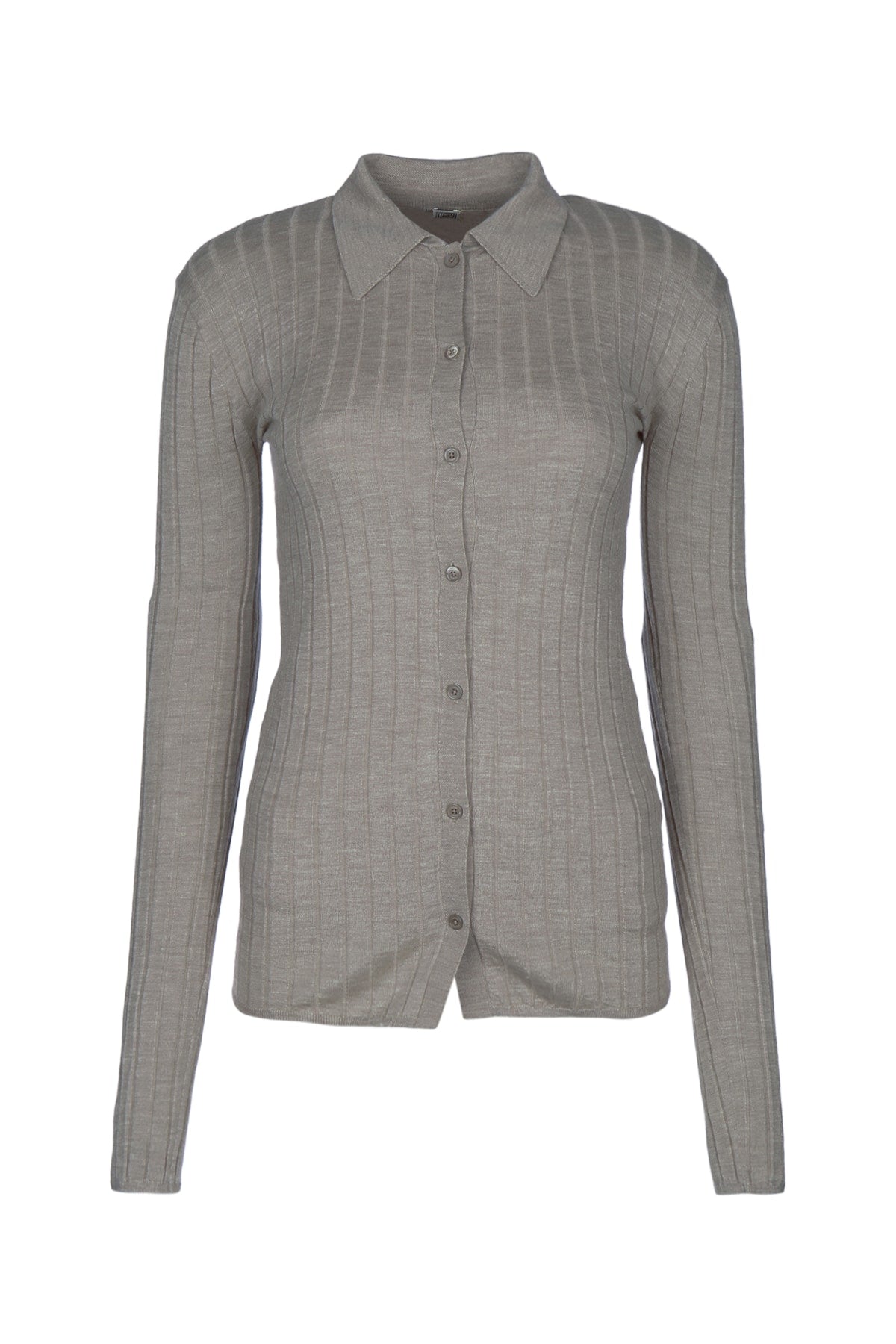 Toteme Women Slim Ribbed Shirt TOTEME