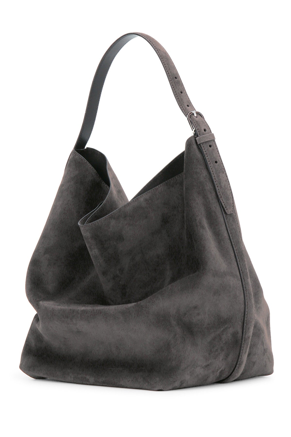 Toteme Women Belted Suede Tote TOTEME