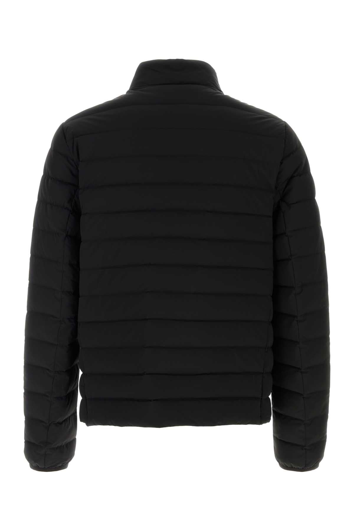Moose Knuckles Men Black Stretch Nylon Down Jacket MOOSE KNUCKLES
