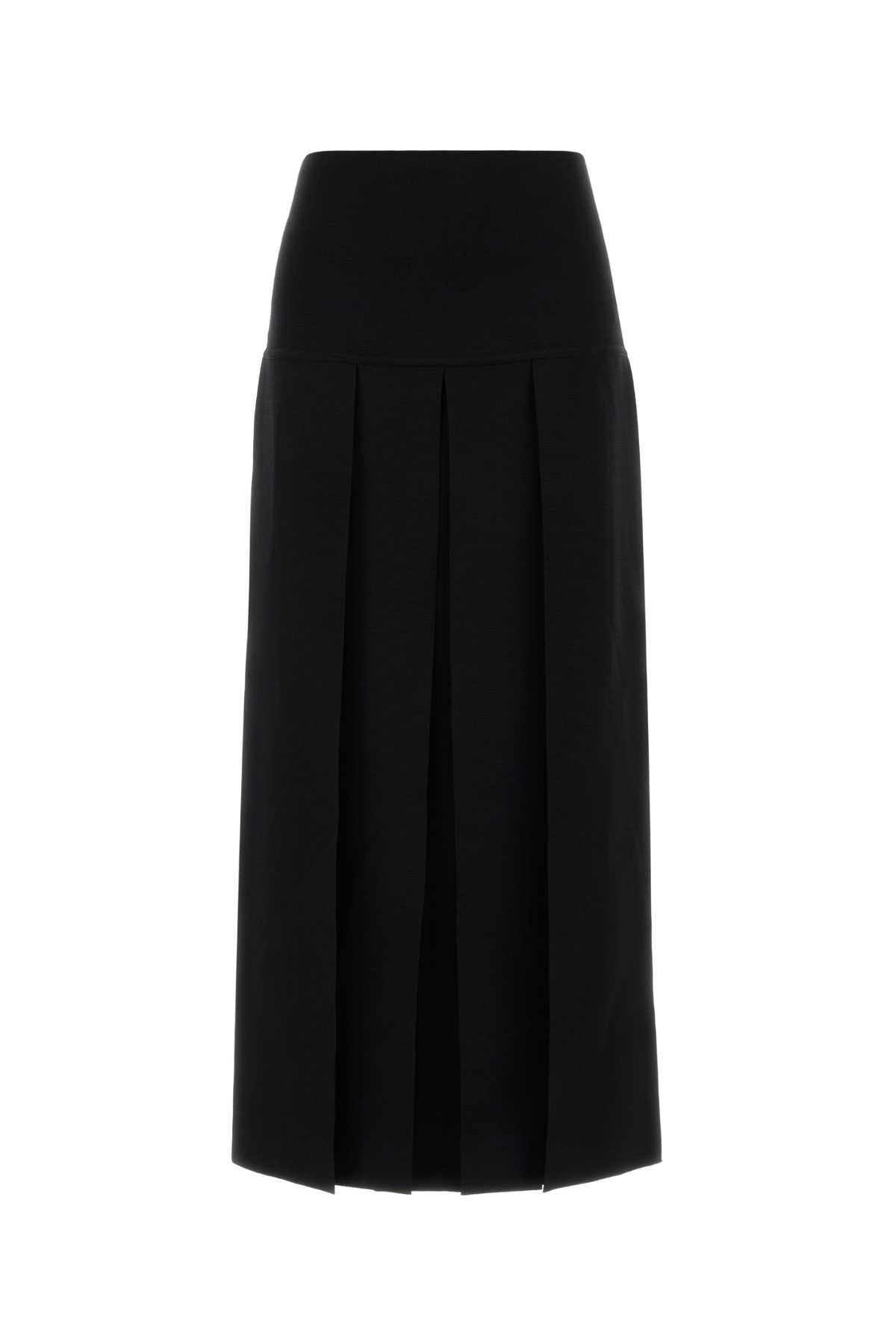 Alaia Women Midi Skirt Textured Pleats ALAIA