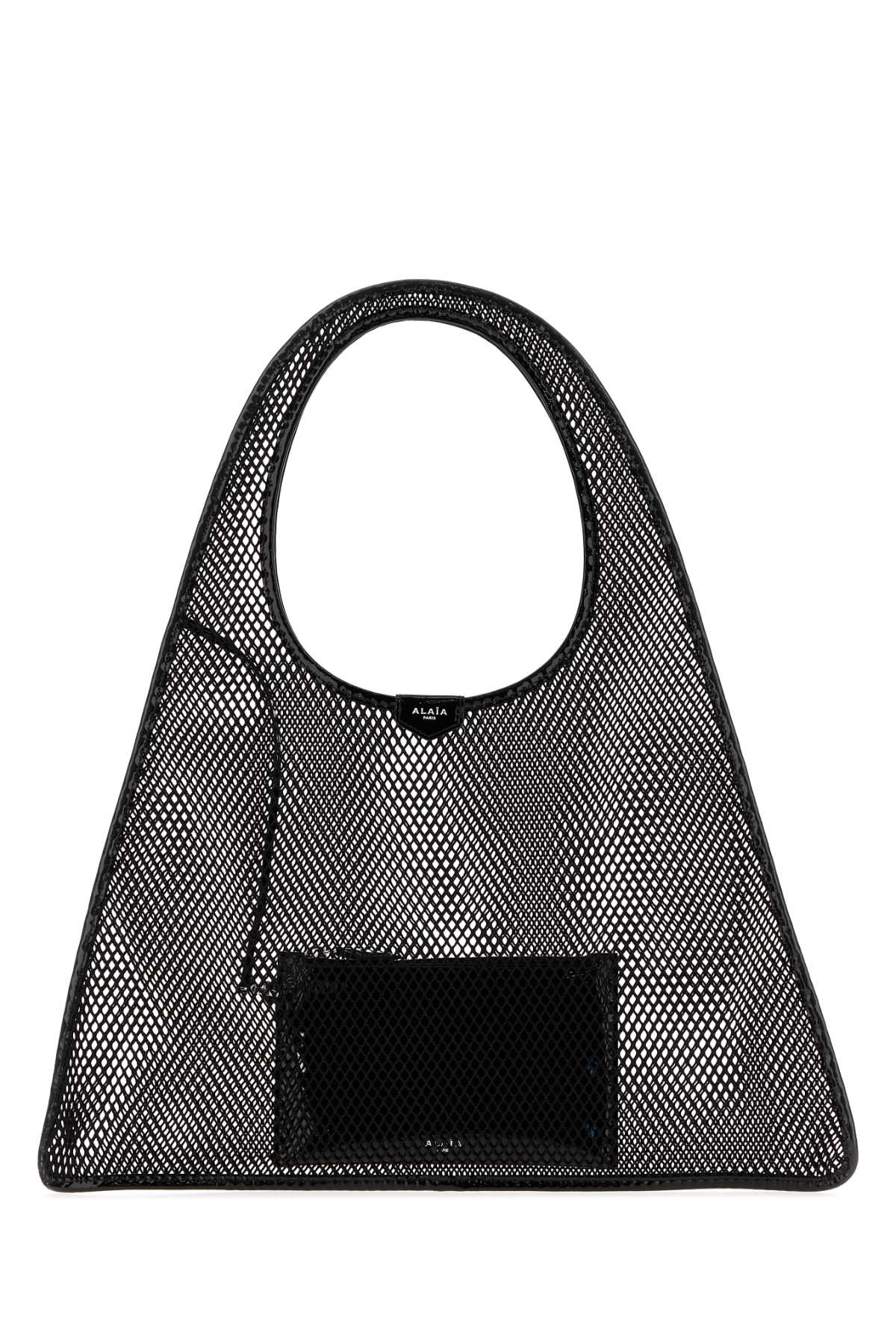 Alaia Women Black Mesh One Piece Shoulder Bag ALAIA