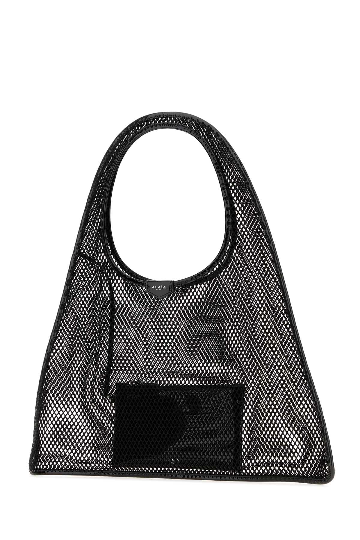Alaia Women Black Mesh One Piece Shoulder Bag ALAIA