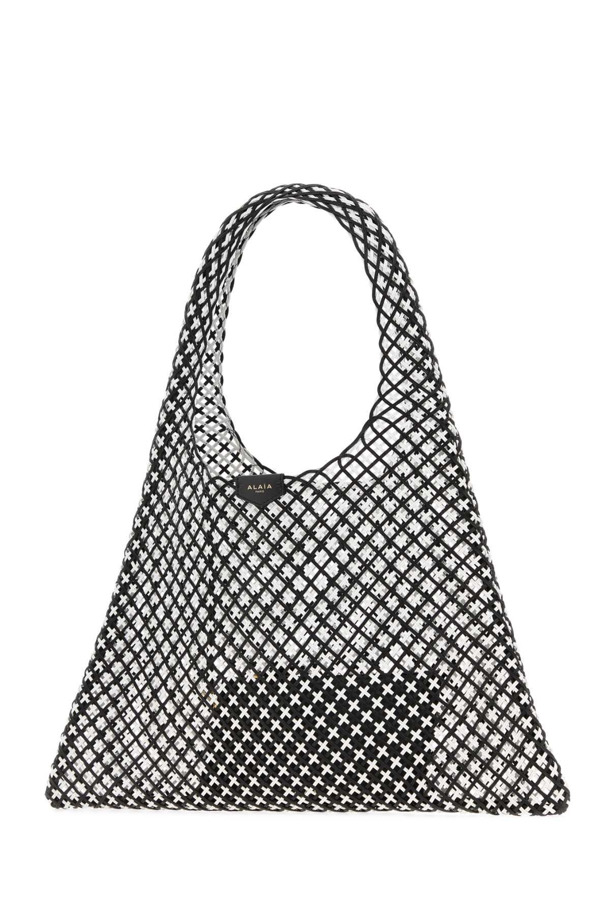 Alaia Women Two-Tone Mesh One Piece Shopping Bag ALAIA
