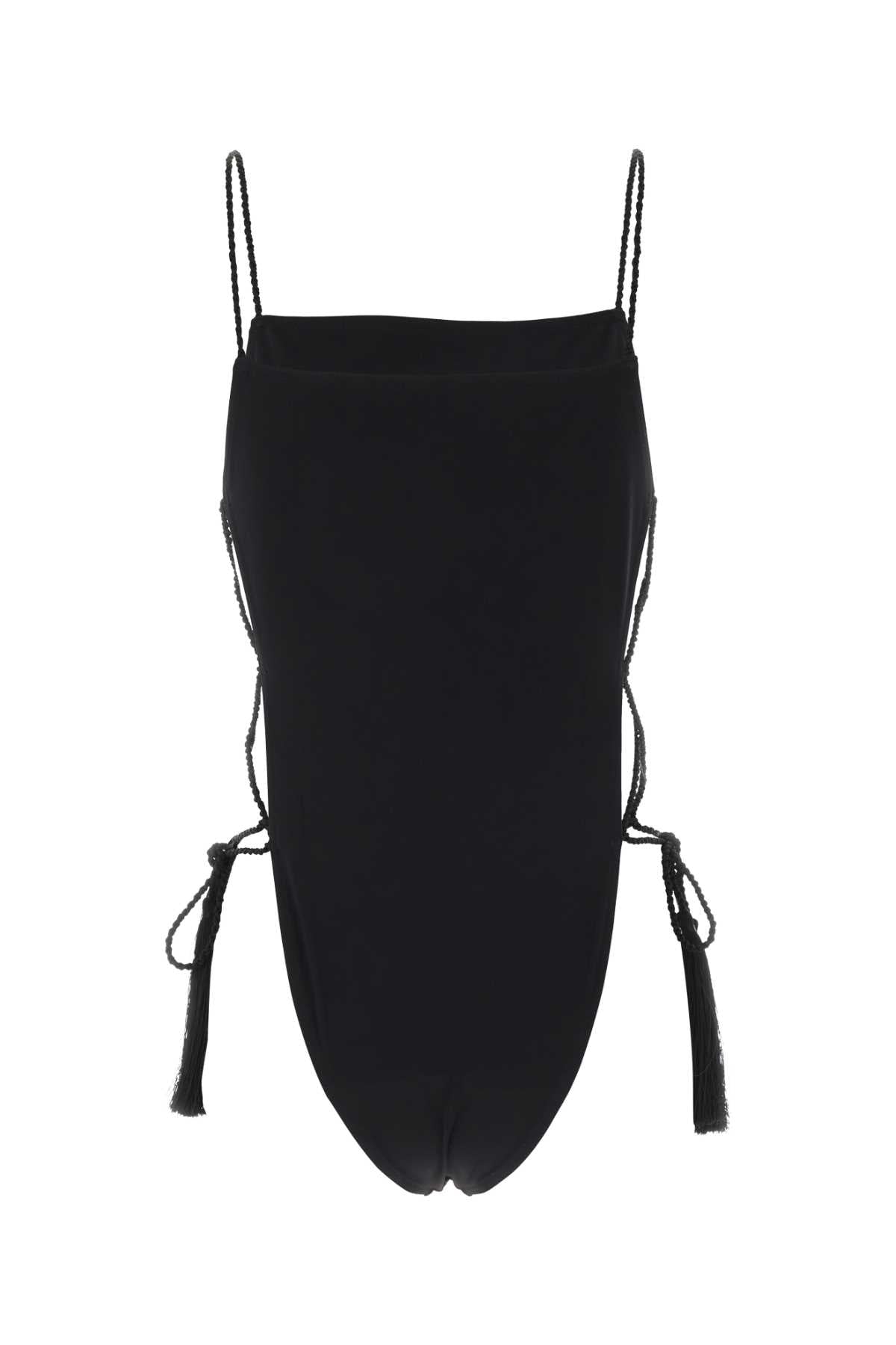 Alaia Women Black Stretch Nylon Swimsuit ALAIA