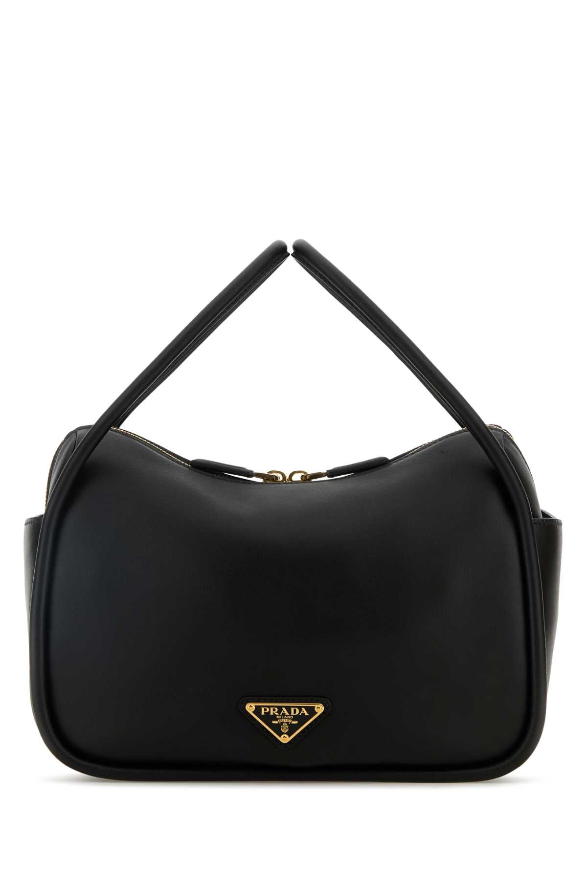 Prada Women Black Leather Handbag PRADA