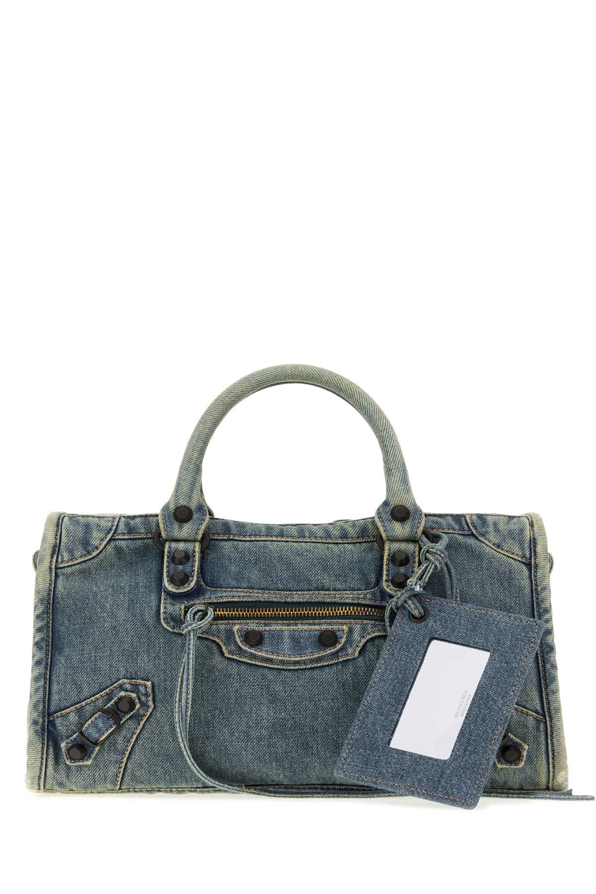Balenciaga Women Denim Small Le City Handbag BALENCIAGA