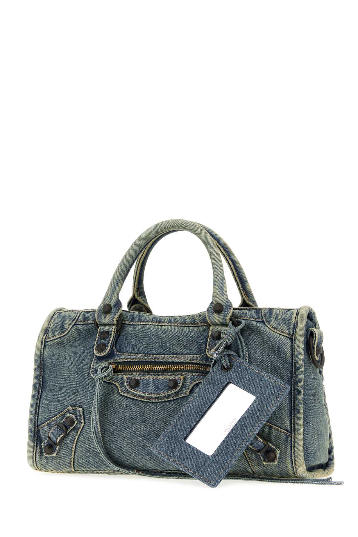 Balenciaga Women Denim Small Le City Handbag BALENCIAGA