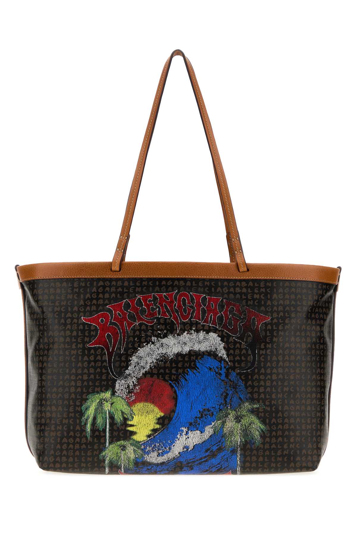 Balenciaga Women Printed Canvas Medium Select Shopping Bag BALENCIAGA