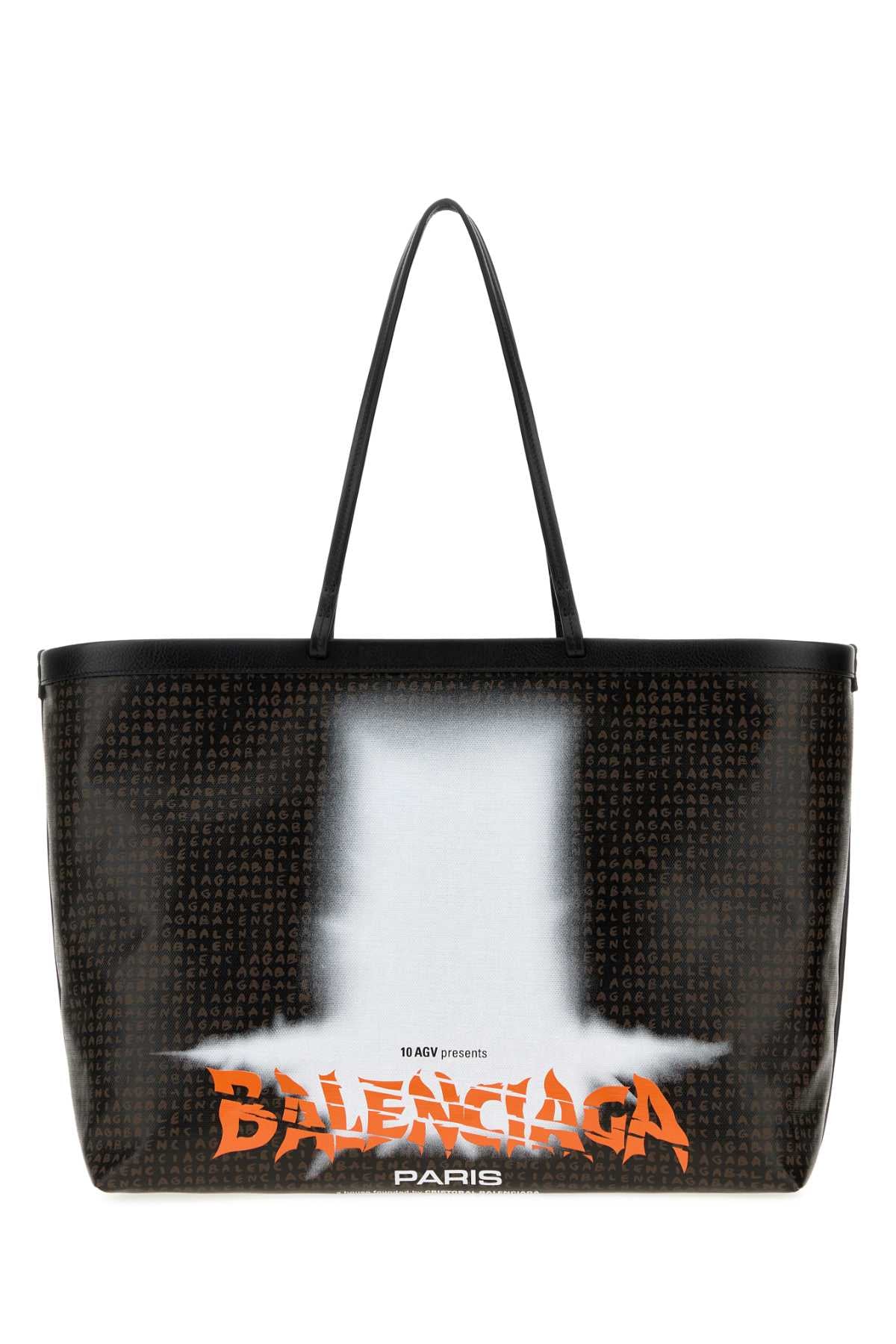 Balenciaga Women Printed Canvas Select Shopping Bag BALENCIAGA