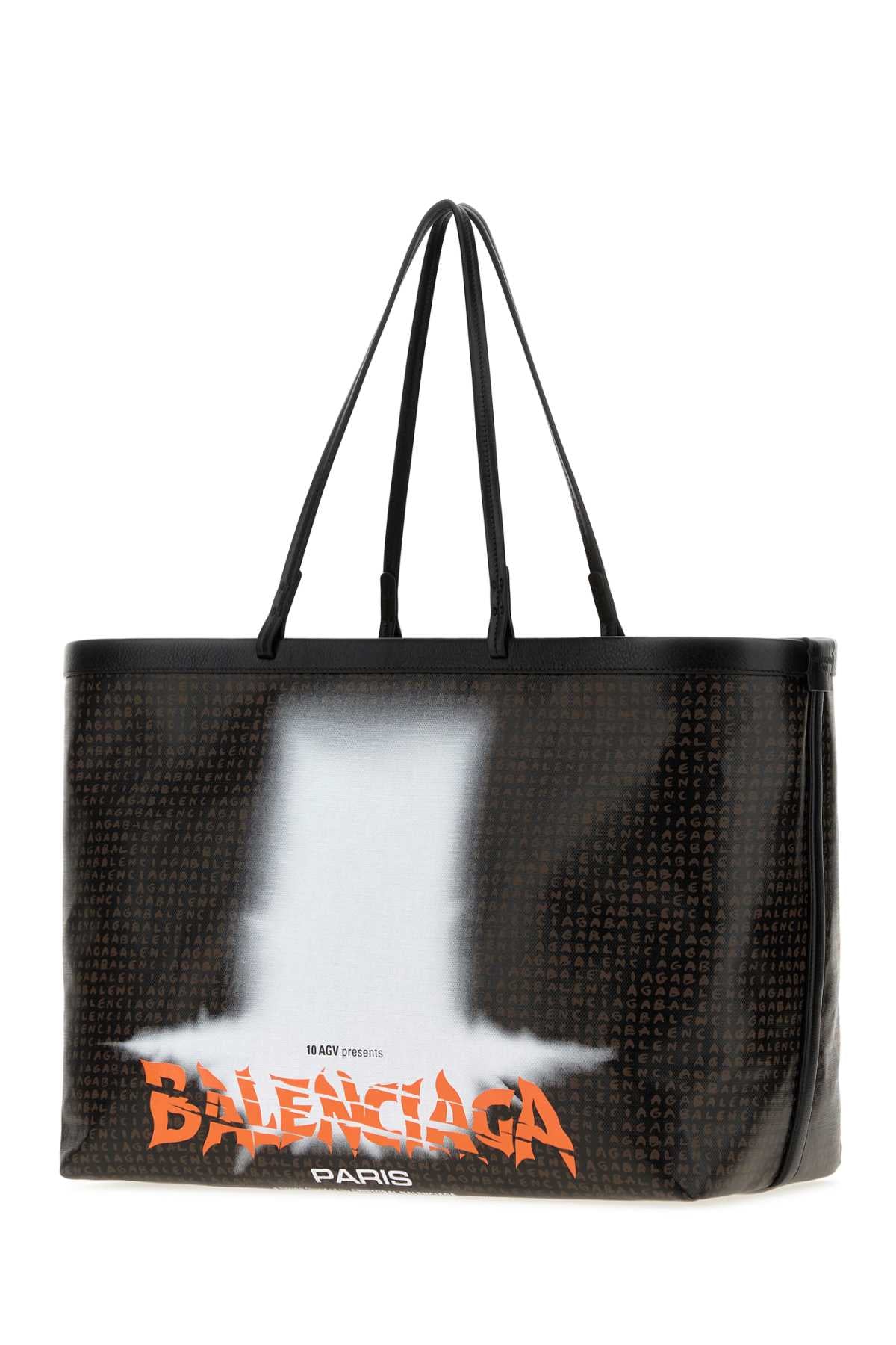 Balenciaga Women Printed Canvas Select Shopping Bag BALENCIAGA
