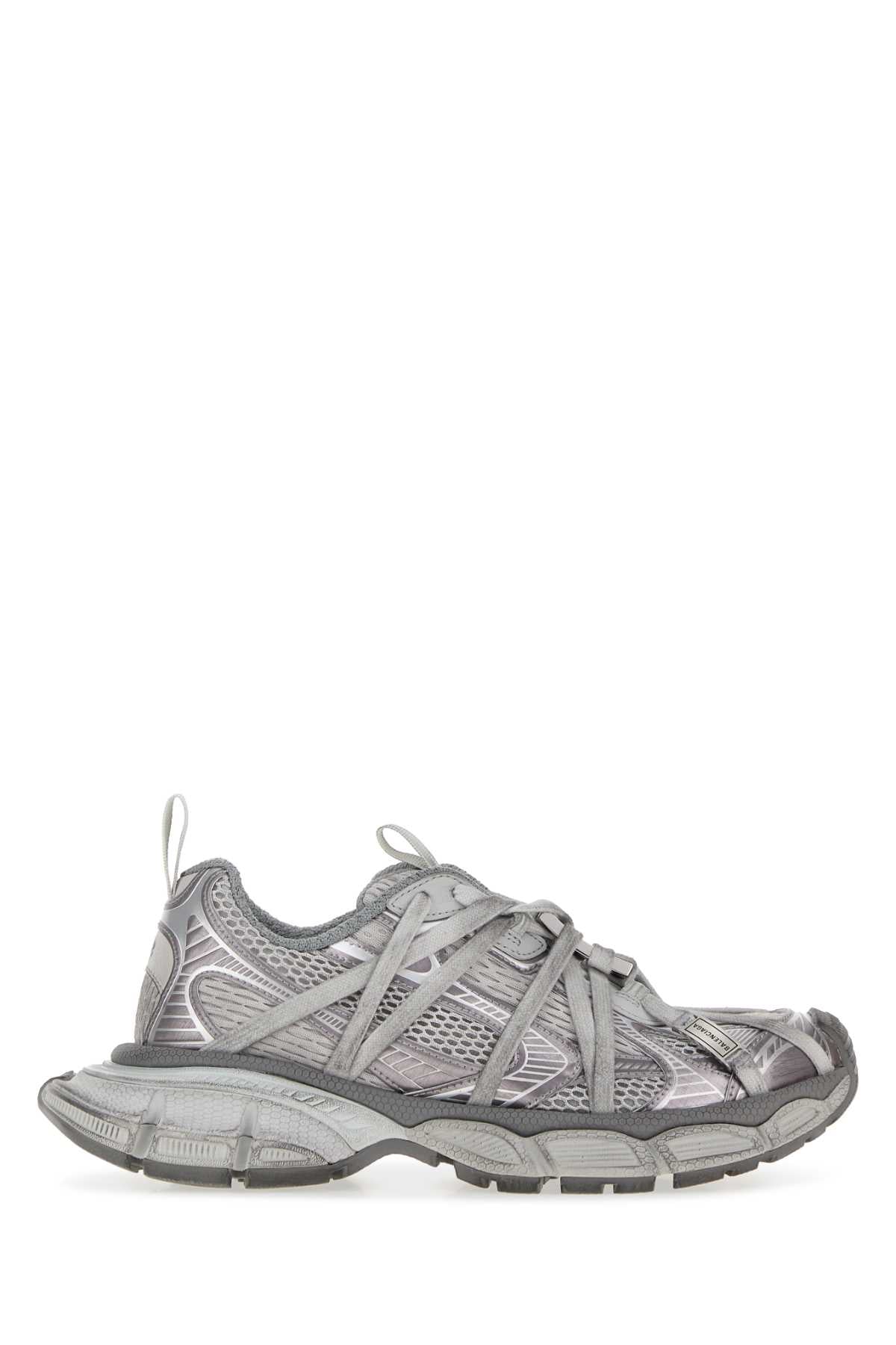 Balenciaga Women Grey Rubber And Fabric 3Xl Extreme Sneakers
