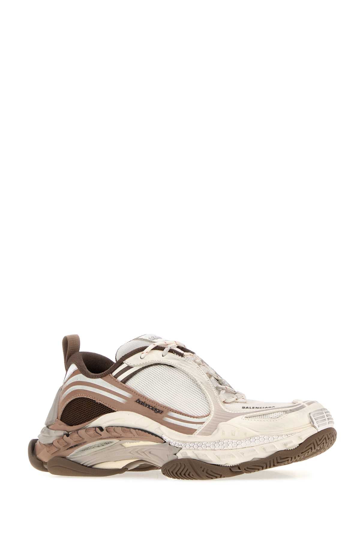 Balenciaga Women Multicolor Canvas And Rubber Triple S.2 Sneakers BALENCIAGA