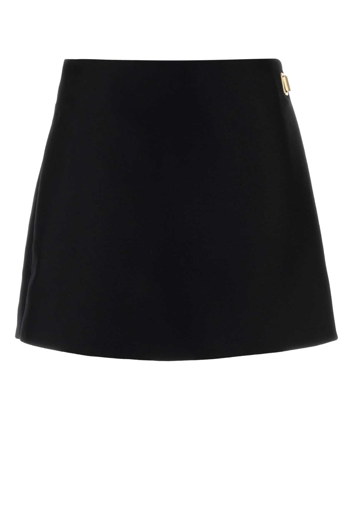 Balenciaga Women Black Wool Blend Pant-Skirt BALENCIAGA