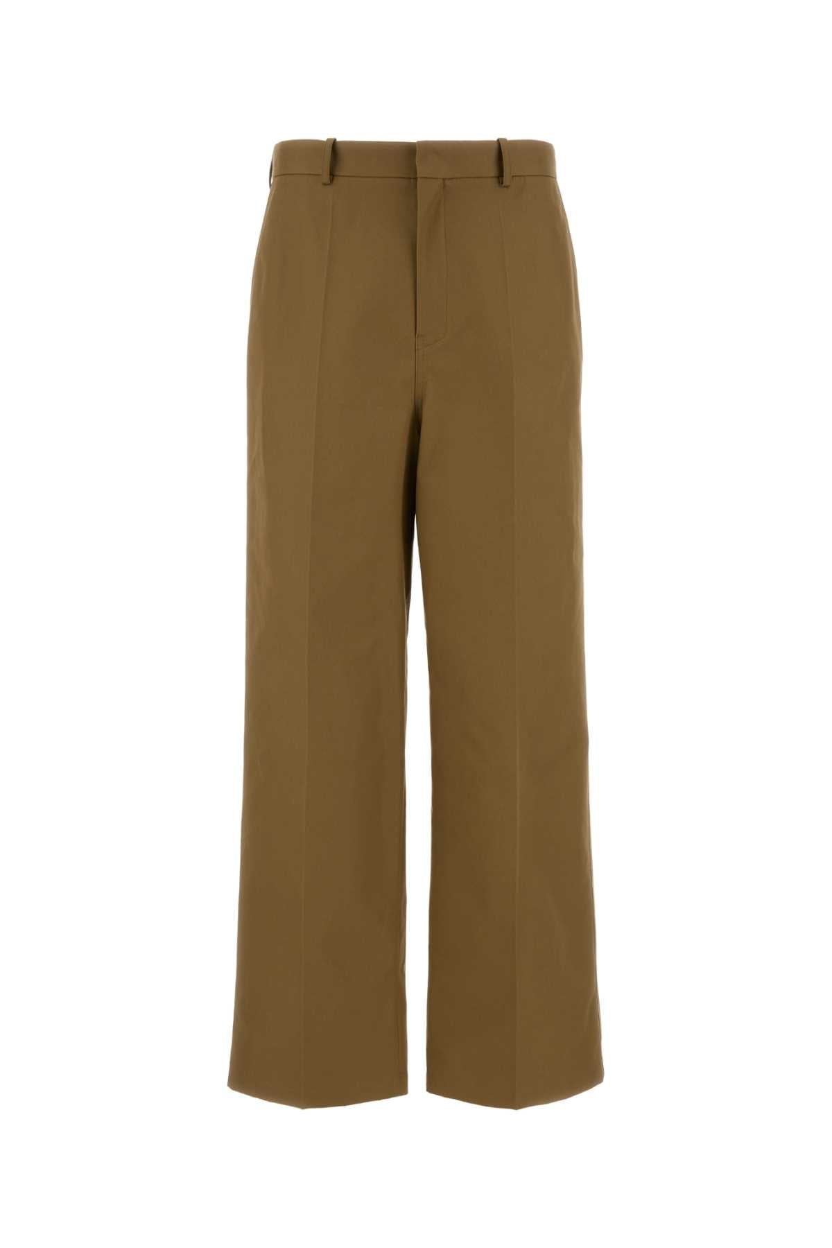 Balenciaga Men Camel Twill Chino Pant BALENCIAGA