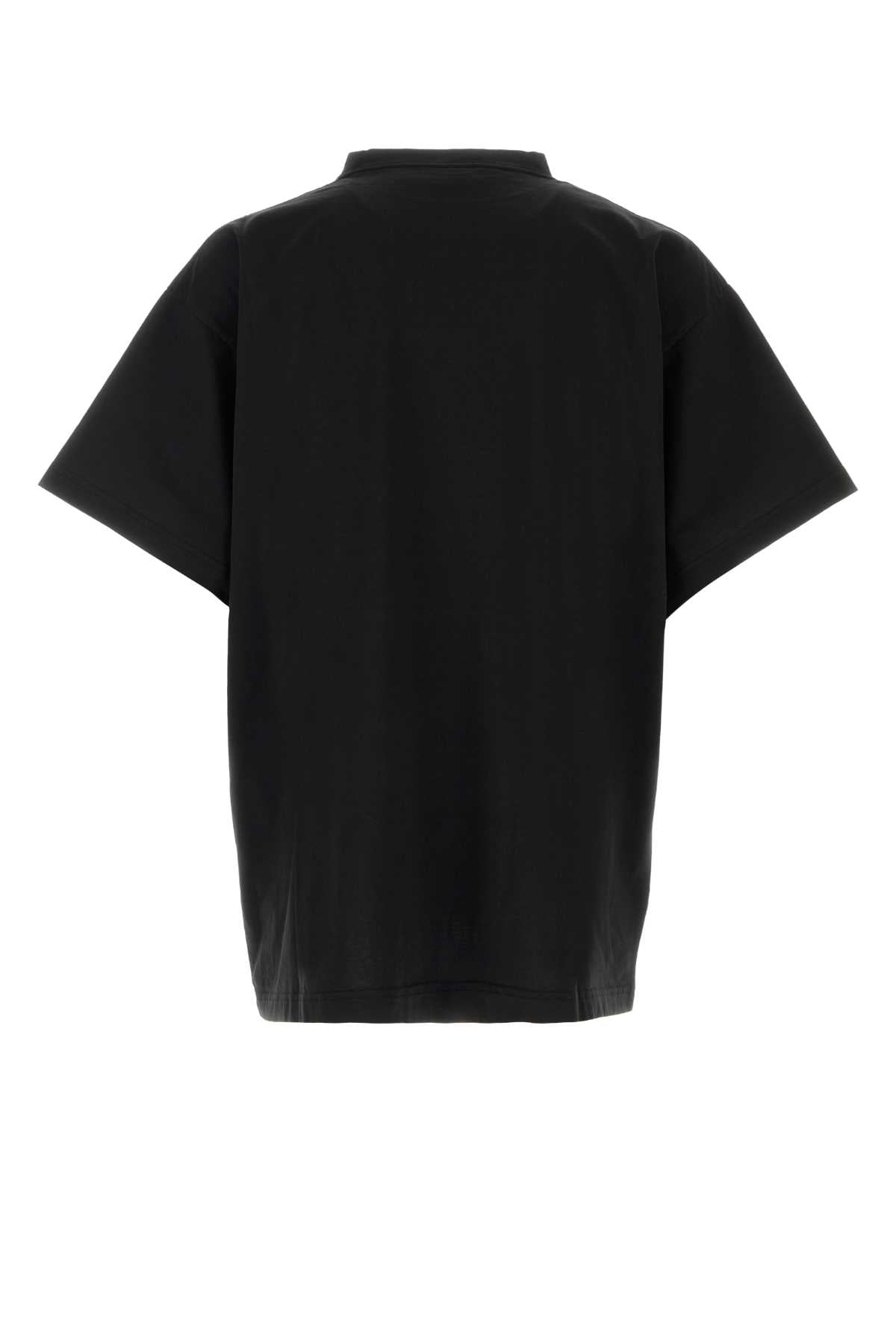 Balenciaga Men Black Cotton Oversize T-Shirt BALENCIAGA