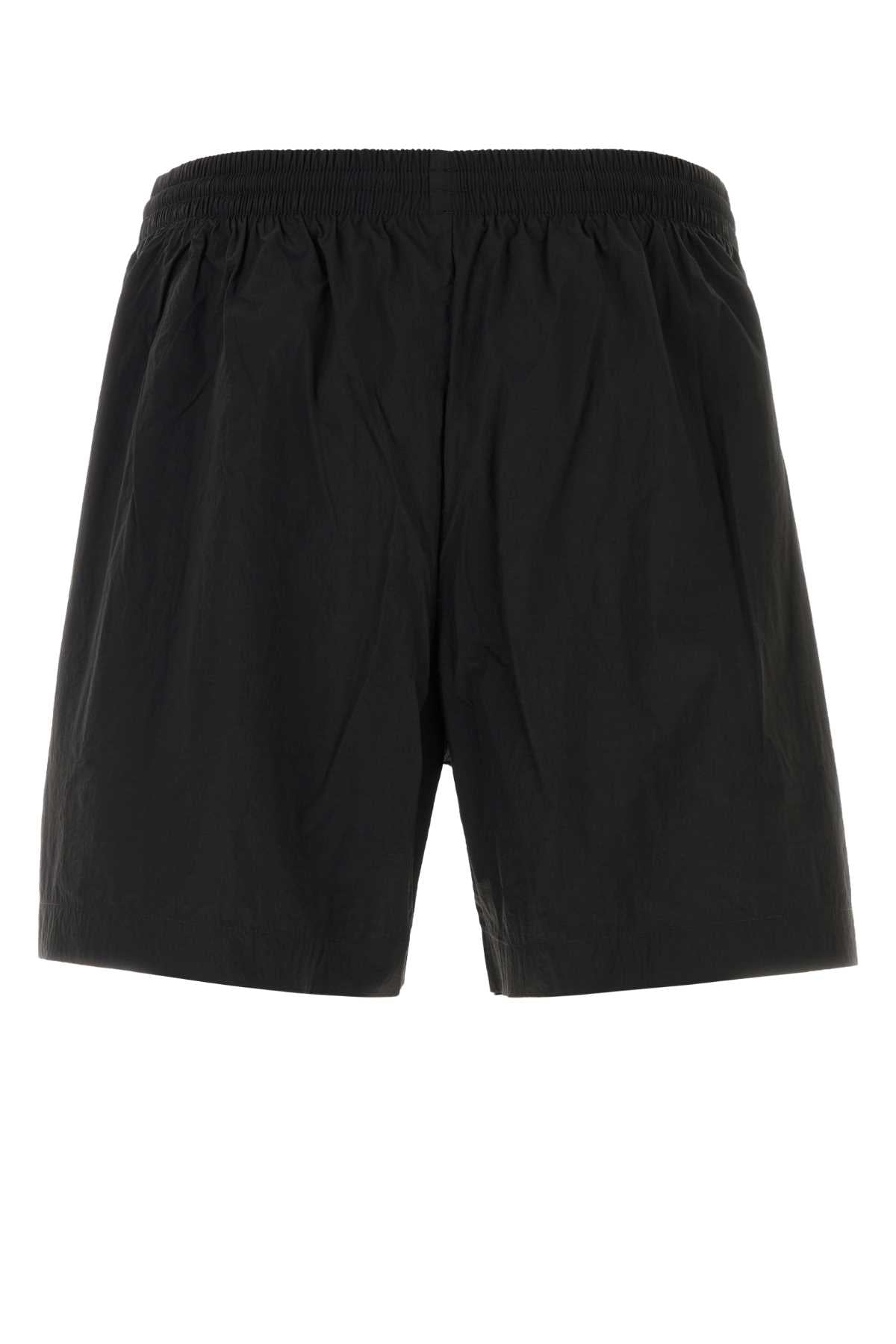 Balenciaga Men Black Nylon Swimming Shorts BALENCIAGA