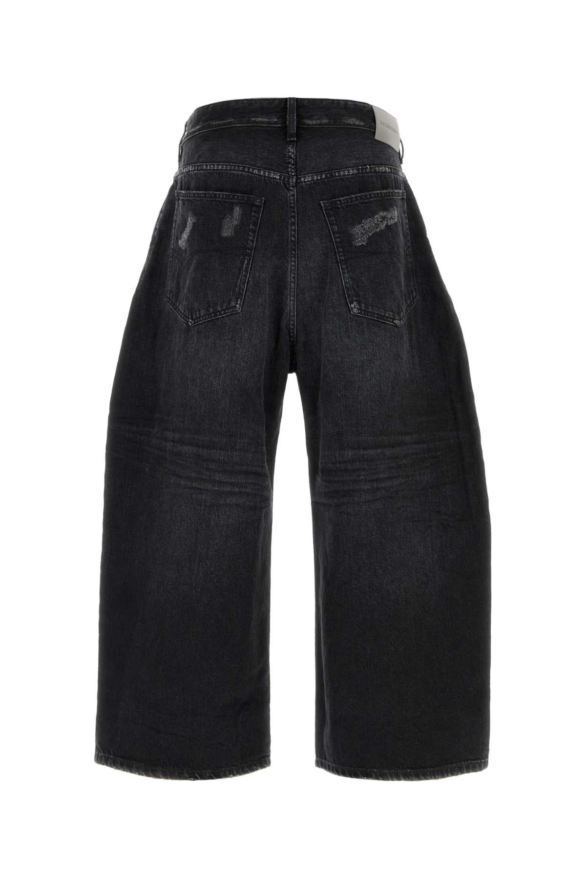 Balenciaga Men Black Denim Jeans BALENCIAGA