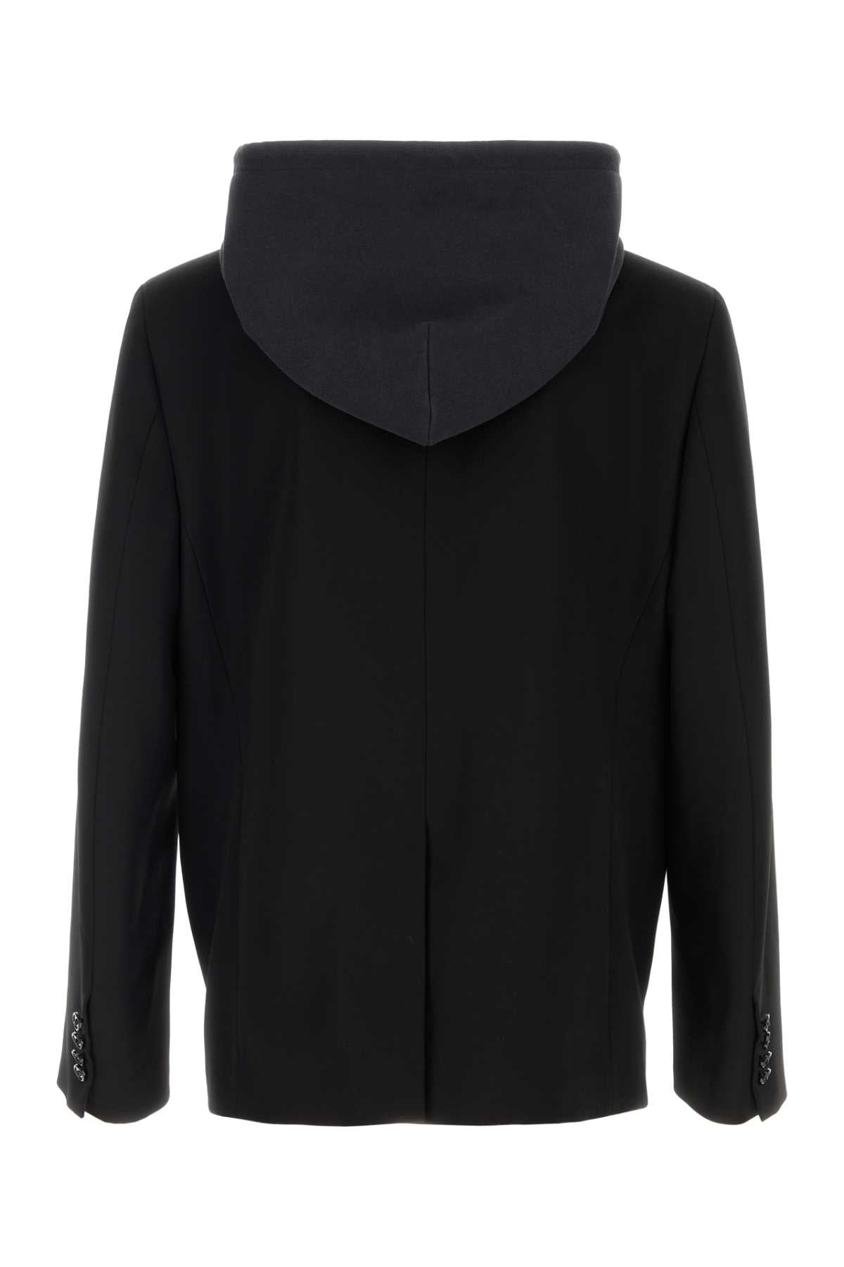 Balenciaga Men Black Wool Blazer BALENCIAGA