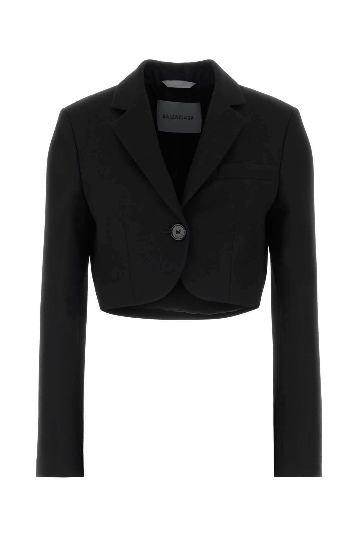 Balenciaga Women Black Wool Blazer BALENCIAGA